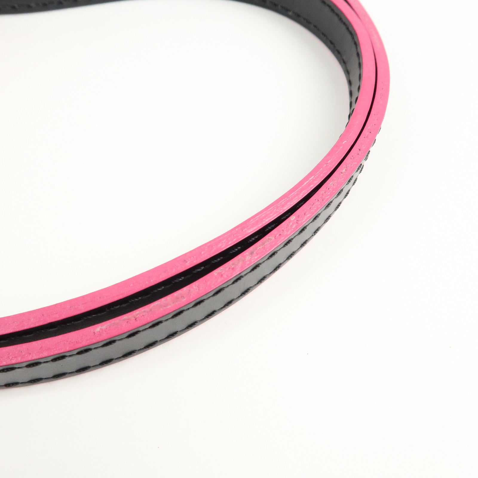 Louis Vuitton Epi Alma BB 2Way Shoulder Bag Noir Pink M54160 Used