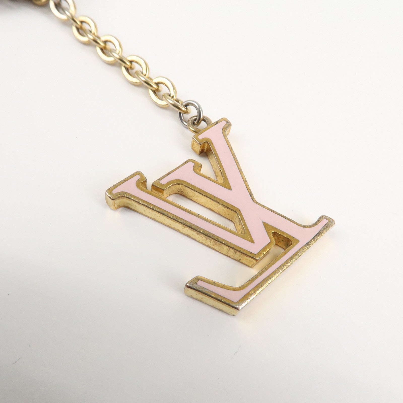 Louis Vuitton Porte Cles Spring Street Bag Charm Gold M69008 Used