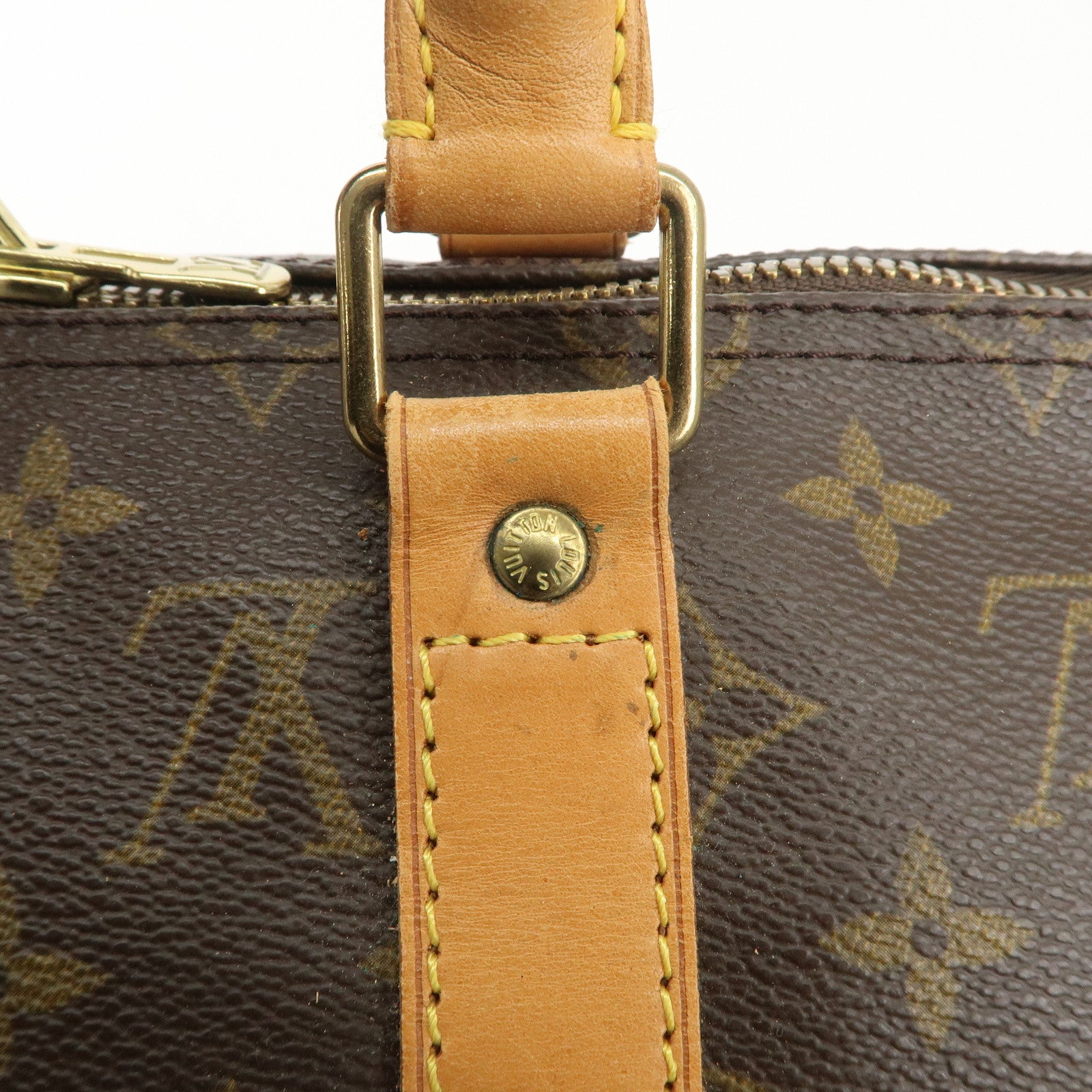 Louis Vuitton Monogram Keep All 50 Bag Old Style M41426 Used
