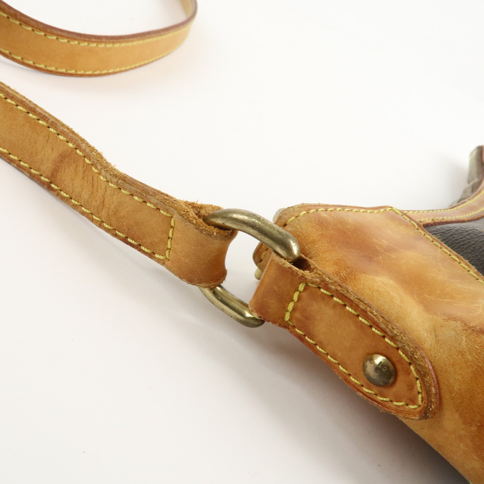 Louis Vuitton Monogram Odeon MM Shoulder Bag Brown M56389 Used