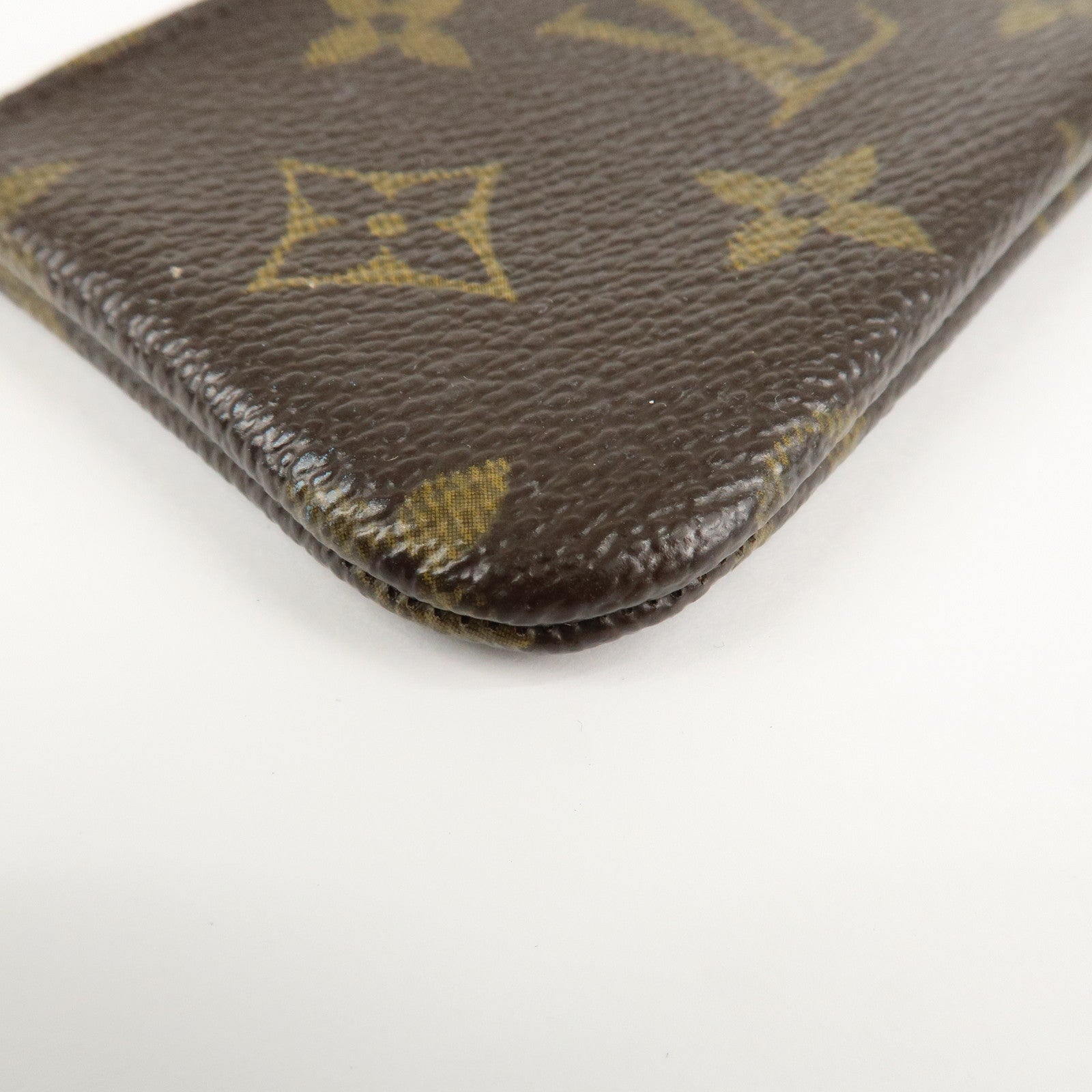 Louis Vuitton Monogram Pochette Cles Coin Case Key Case M62650 Used