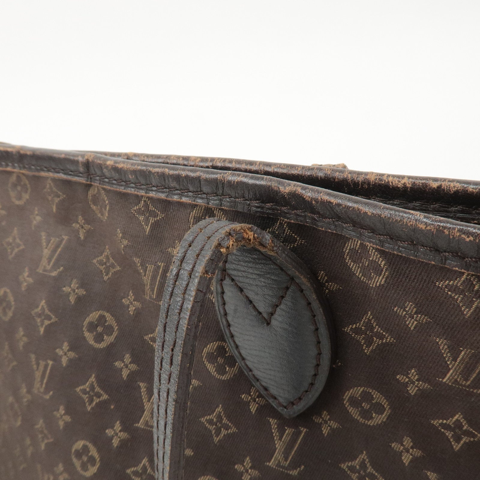 Louis Vuitton Monogram Idylle Neverfull MM Tote Bag Fuzan M40513 Used