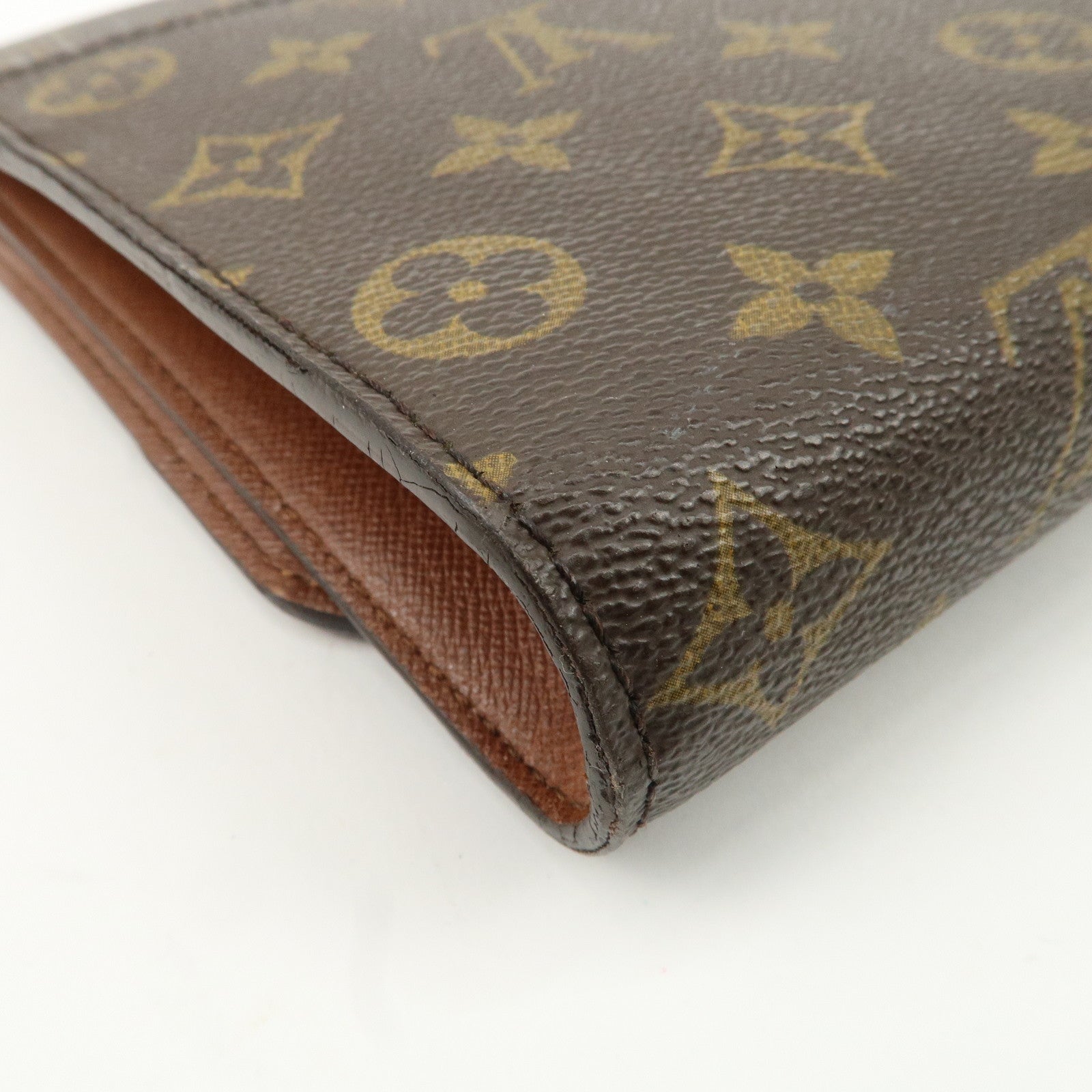 Louis Vuitton Monogram Bordeaux Shoulder Bag Hand Bag M51798 Used