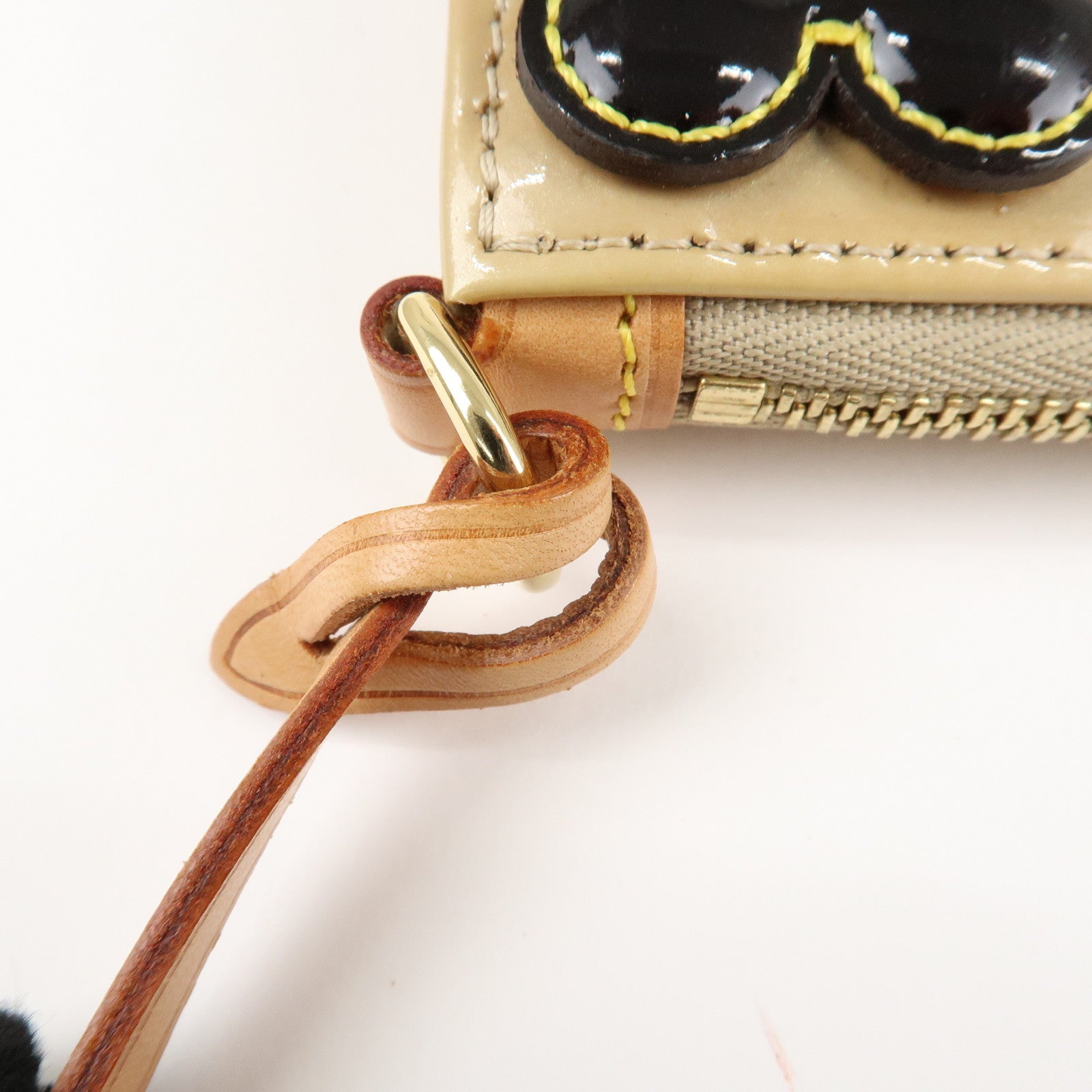 Louis Vuitton Monogram Vernis Flower Lexington Hand Bag M92246 Used