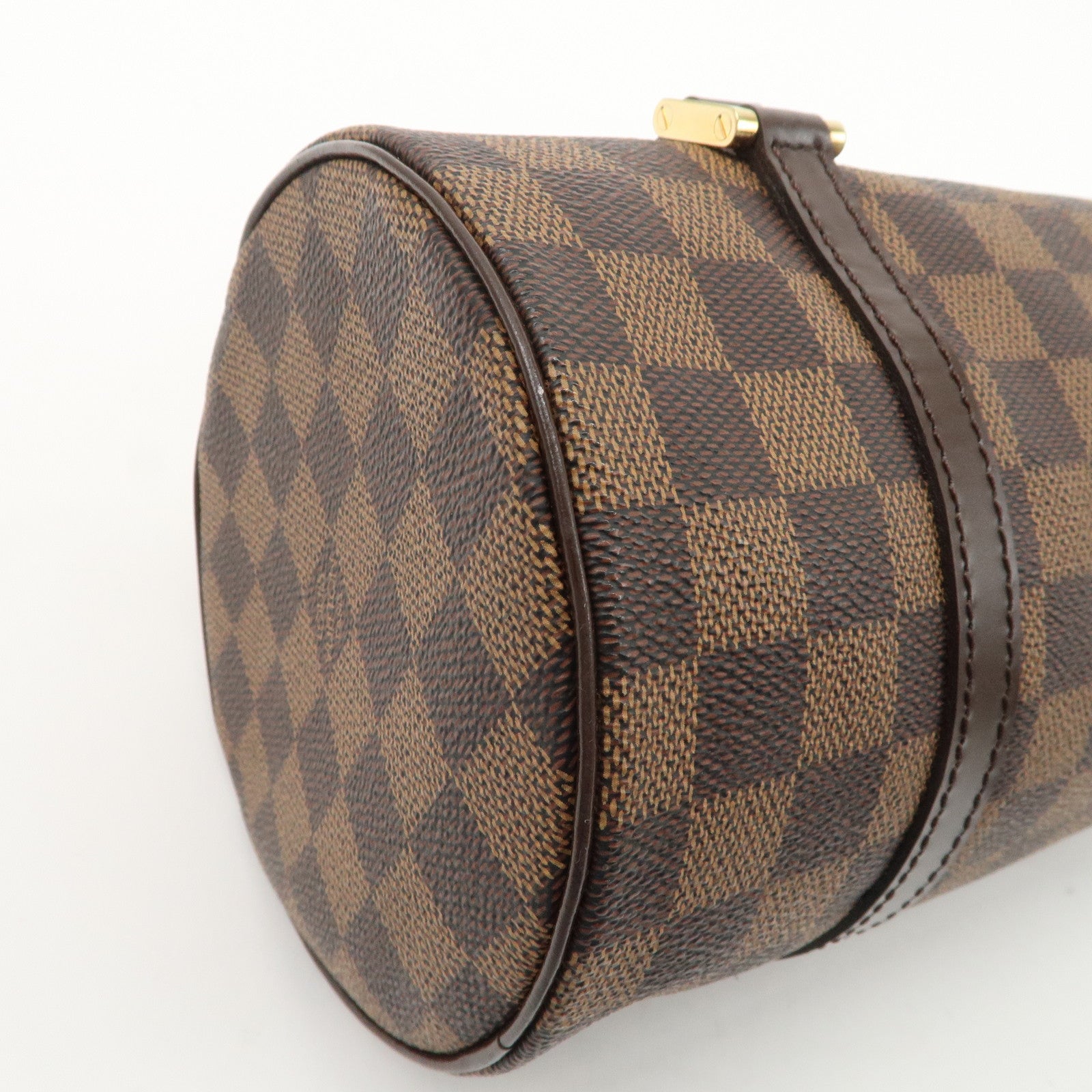 Louis Vuitton Damier Ebene Papillon 26 Hand Bag Brown N51304 Used