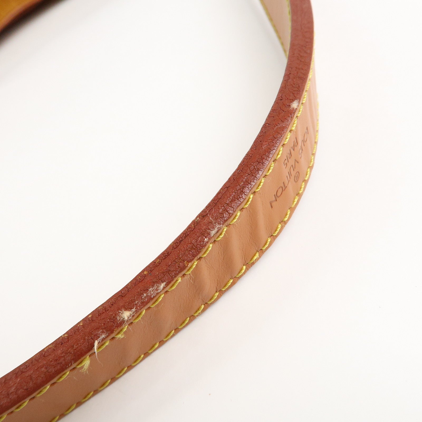 Louis Vuitton Epi Petit Noe Shoulder Bag Zipang Gold M44108 Used