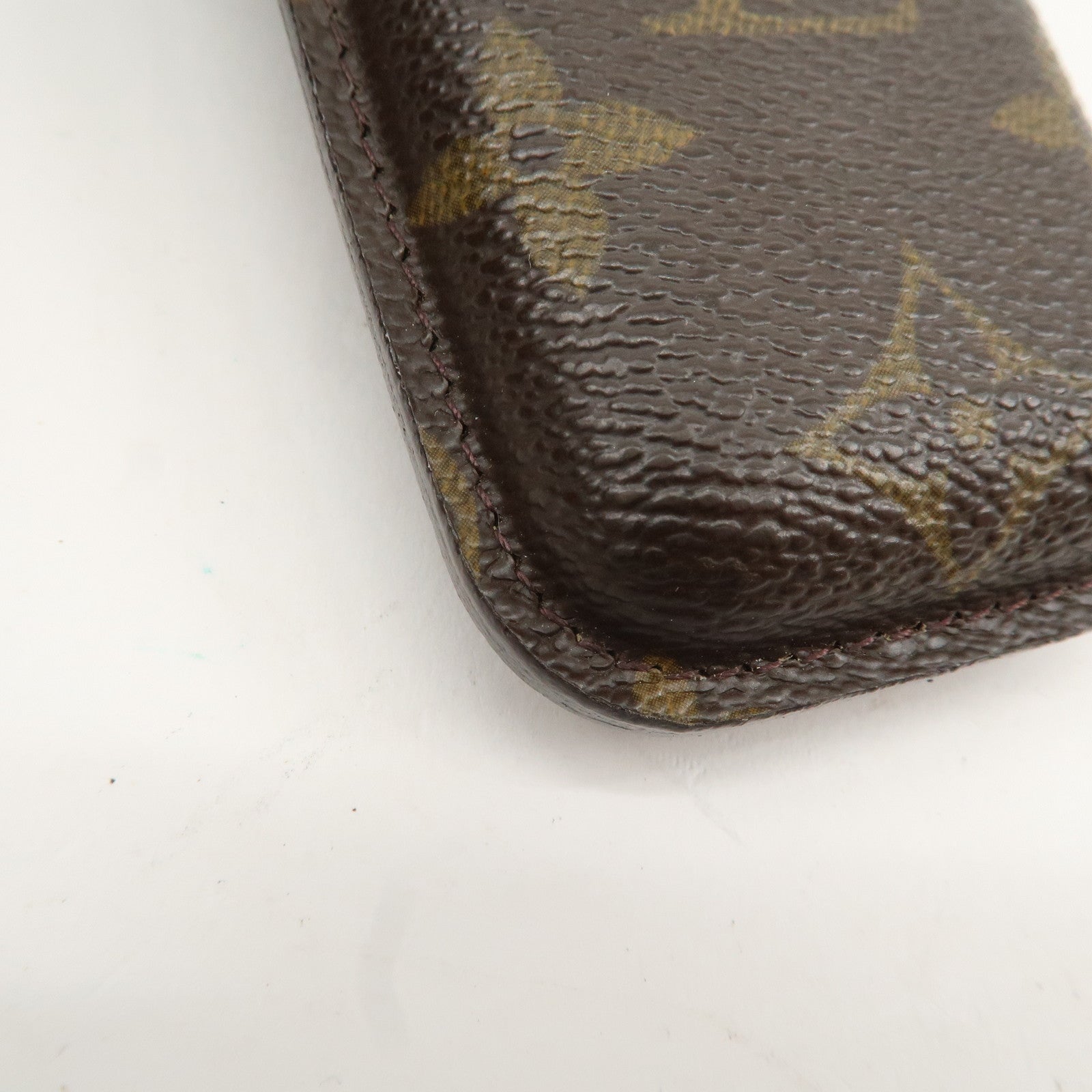 Louis Vuitton Monogram Etuit Telephone Cell Phone Case M63050 Used