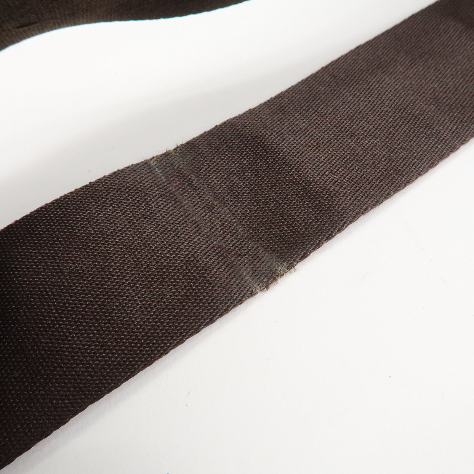 FENDI Zucca Print PVC Shoulder Bag Khaki Black 7VA207 Used