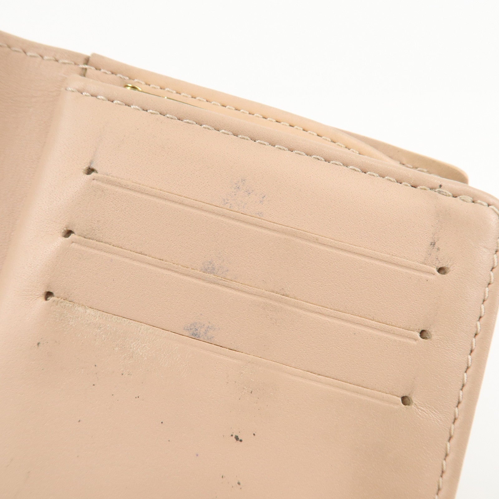 Louis Vuitton Monogram Set of 2 Portefeuille Wallet M91525 M91765 Used