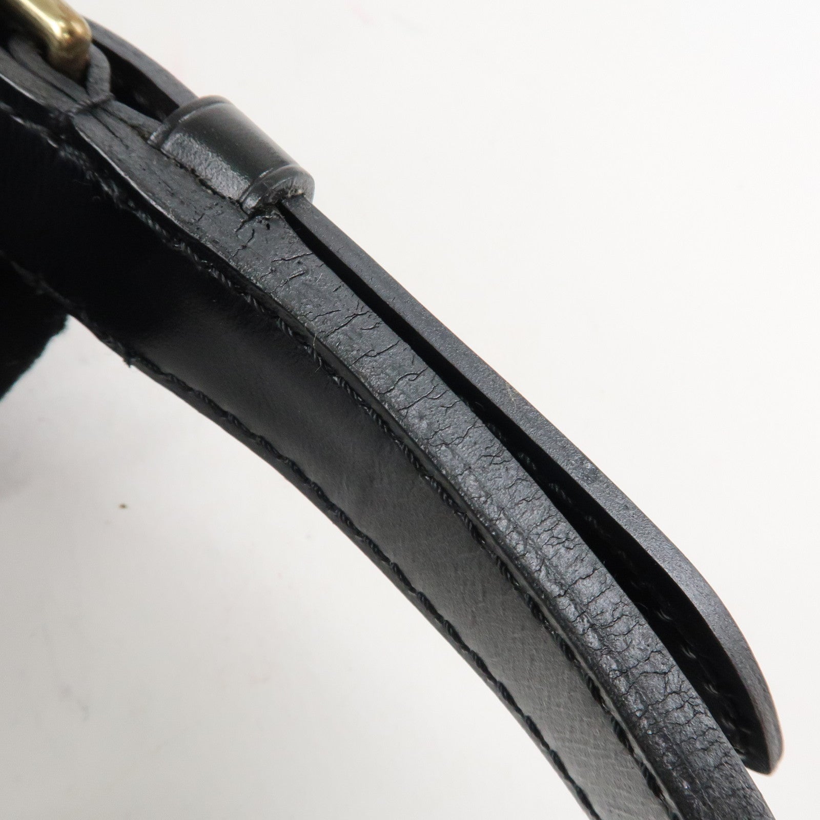 Louis Vuitton Epi Petit Noe Shoulder Bag Noir Black M59212 Used