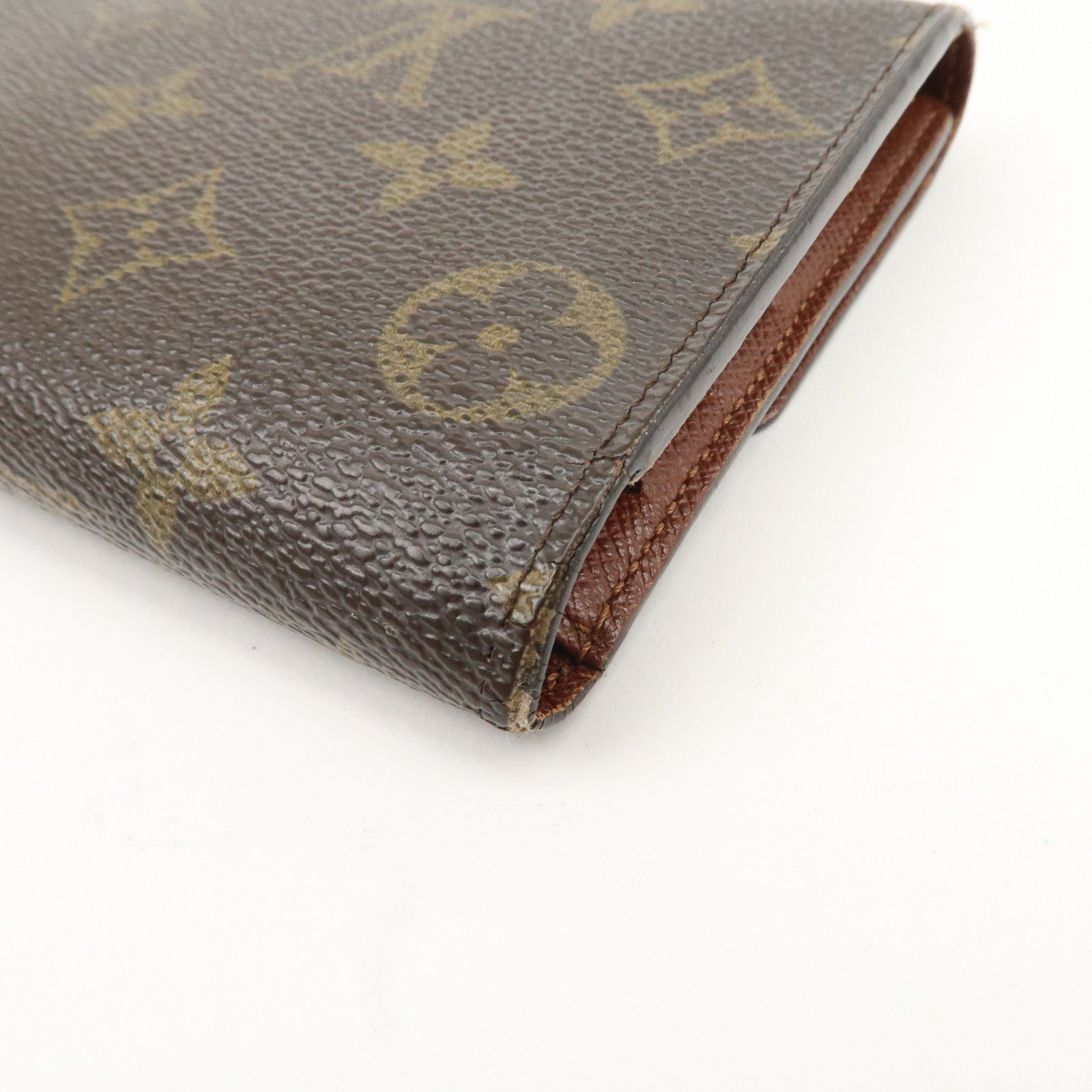 Louis Vuitton Monogram Porte Tresor International Wallet M61215 Used