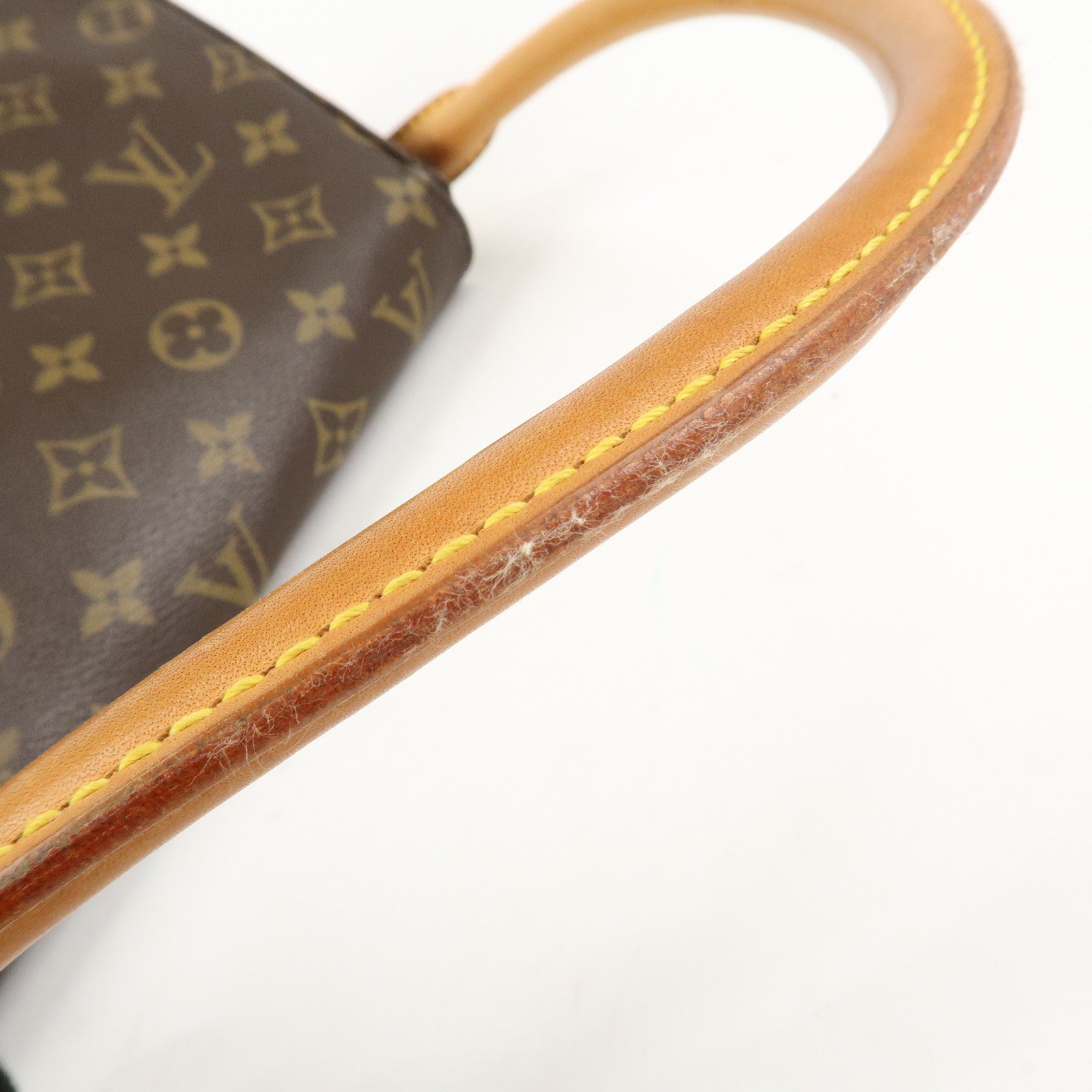 Louis Vuitton Monogram Mini Looping Shoulder Bag Hand Bag M51147 Used