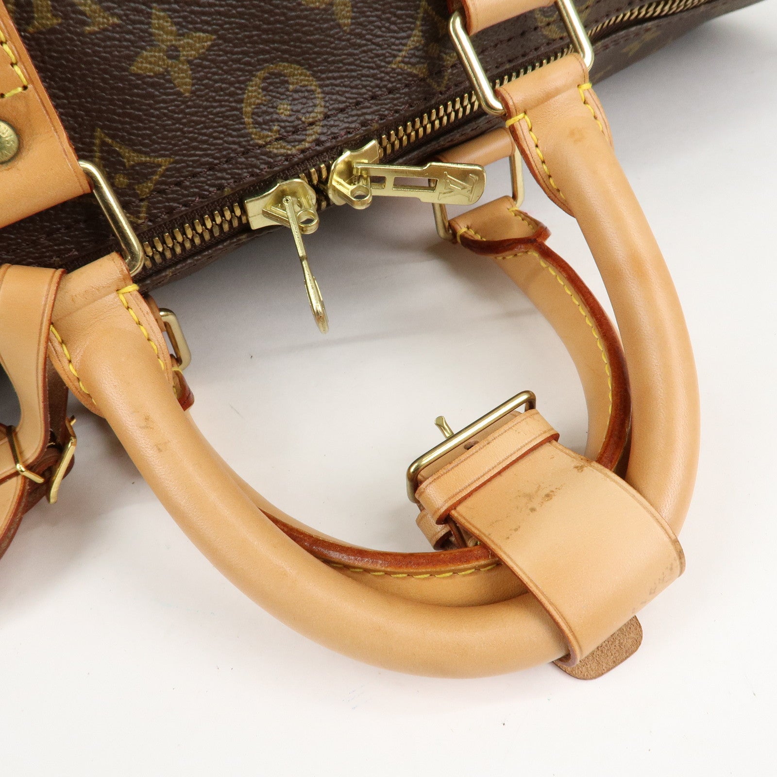 Louis Vuitton Monogram Keep All Bandouliere 45 Boston Bag M41418 Used