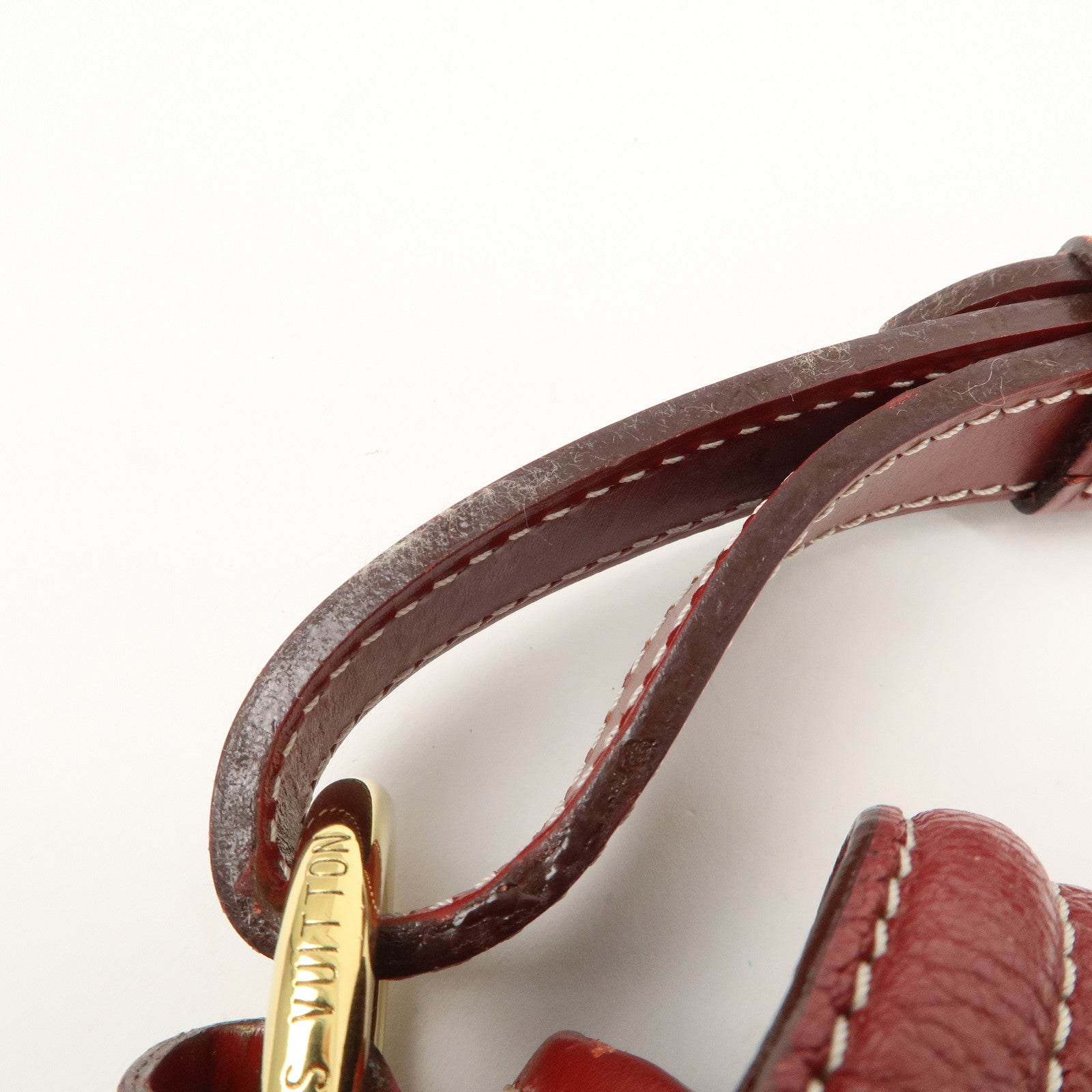 Louis Vuitton Suhari L'essentielle Shoulder Bag Red M95846 Used