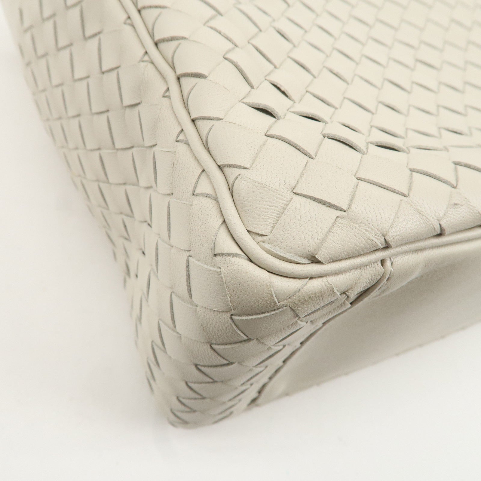 BOTTEGA VENETA Intrecciato Leather 2WAY Bag Tote Bag 481796 Used