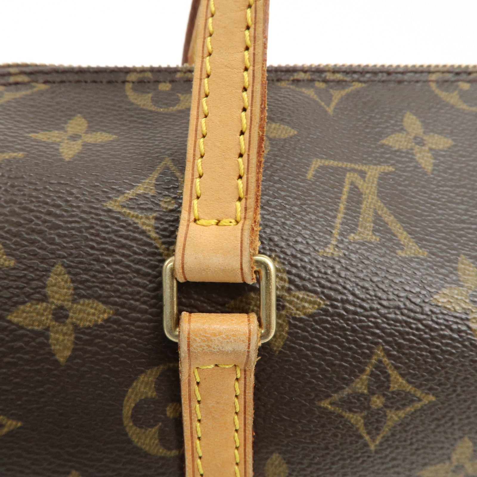 Louis Vuitton Monogram Papillon 26 Hand Bag New Style M51385 Used