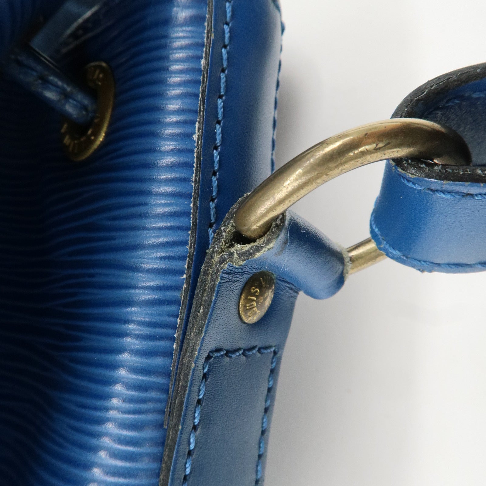 Louis Vuitton Epi Petit Noe Shoulder Bag Toledo Blue M44105 Used