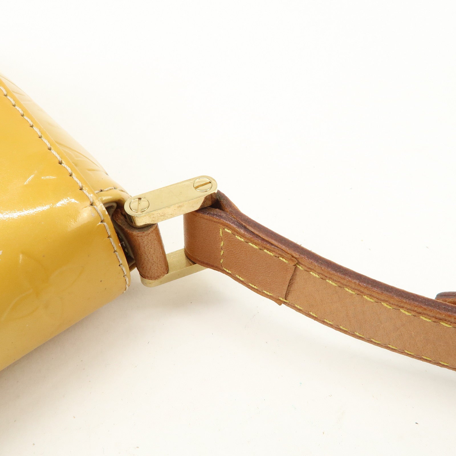 Louis Vuitton Monogram Vernis Thompson Street Jaune M91123 Used