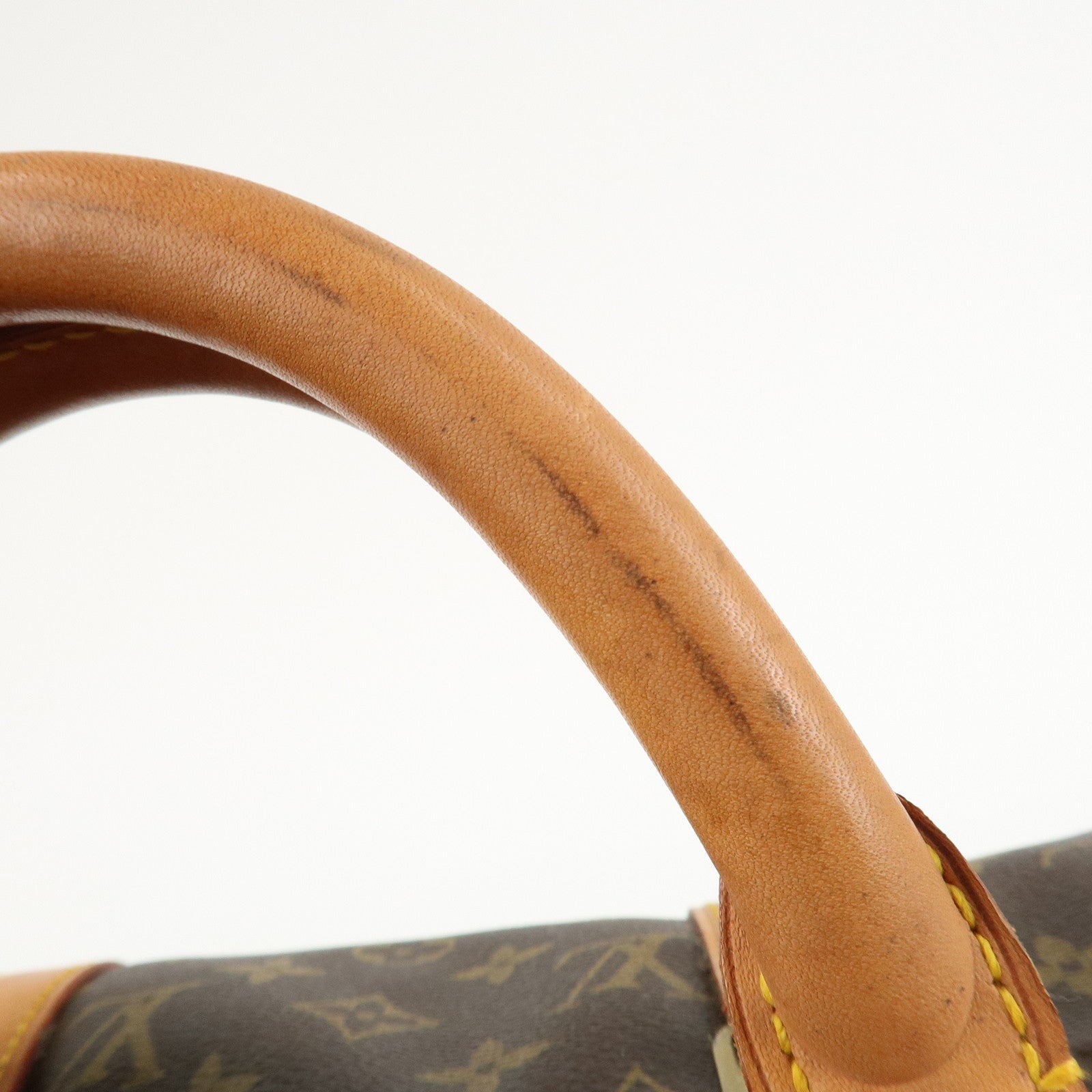 Louis Vuitton Monogram Keep All 50 Boston Bag Brown M41426 Used