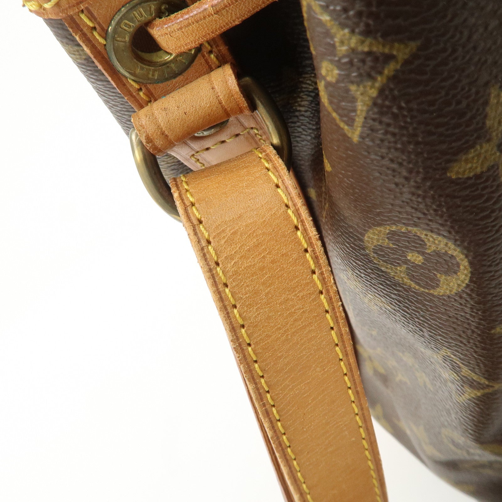 Louis Vuitton Monogram Petit Noe Shoulder Bag Brown M42226 Used