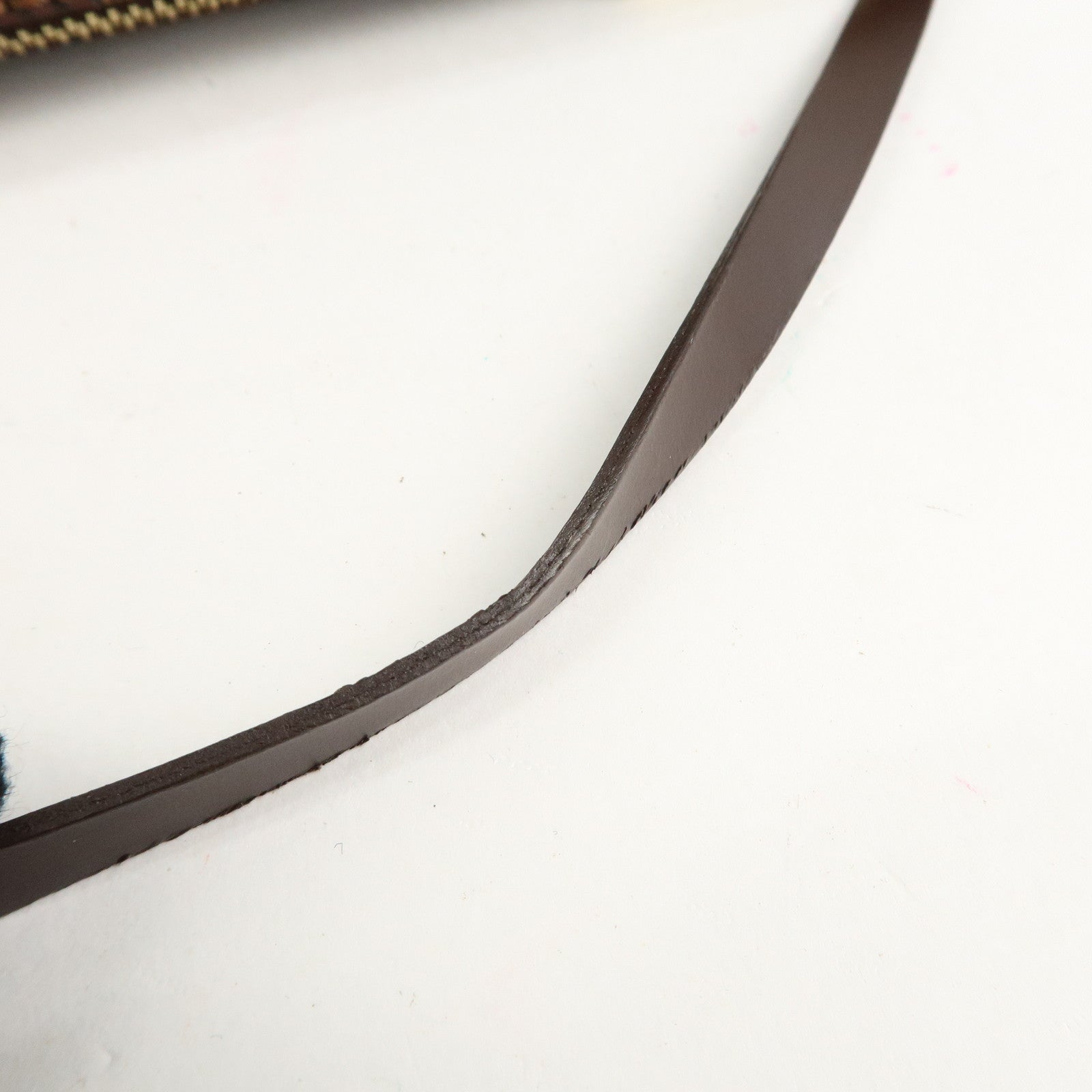 Louis Vuitton Damier Pouch for Papillon Mini Bag Damier Ebene Used