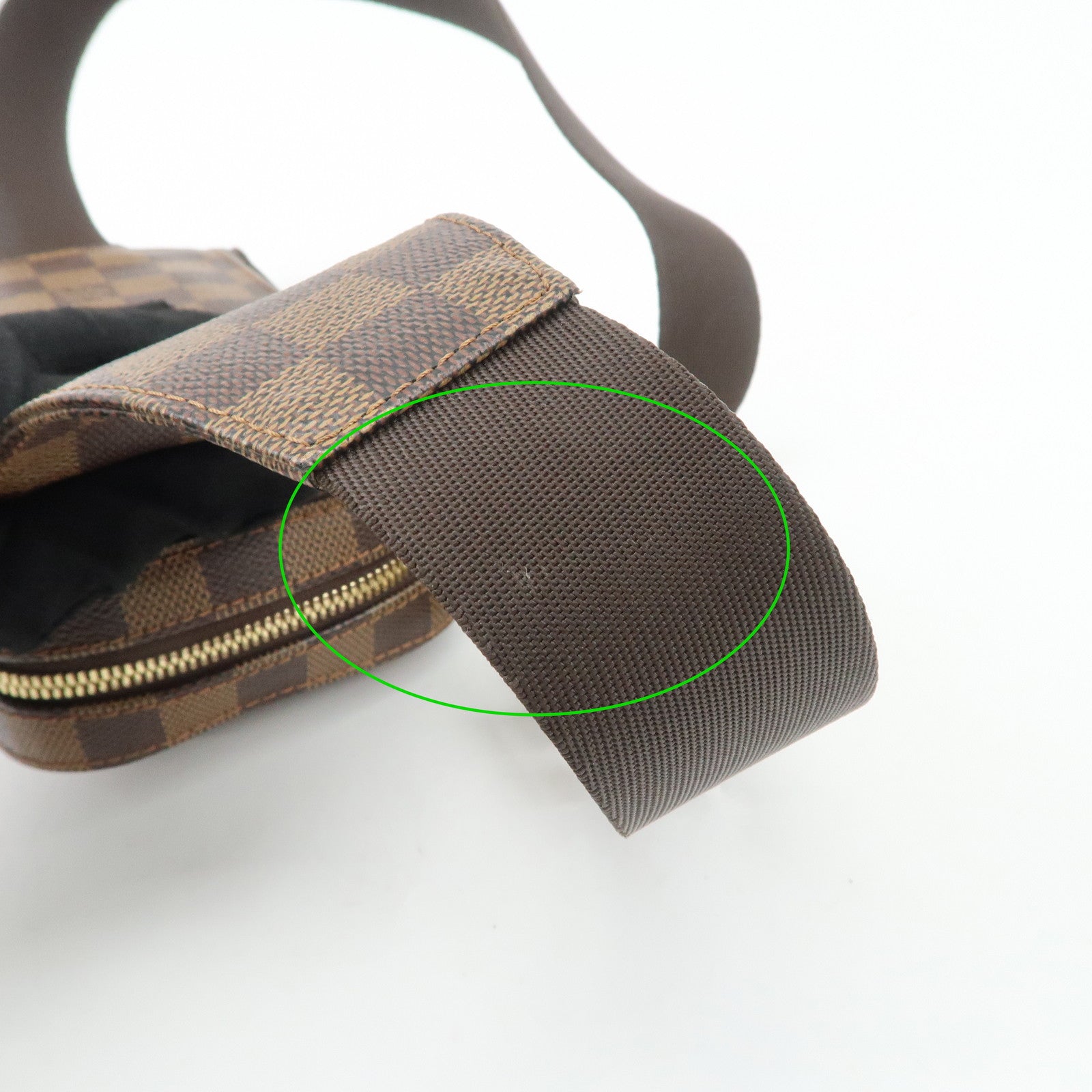 Louis Vuitton Damier Geronimos Body Bag Waist Bag N51994 Used