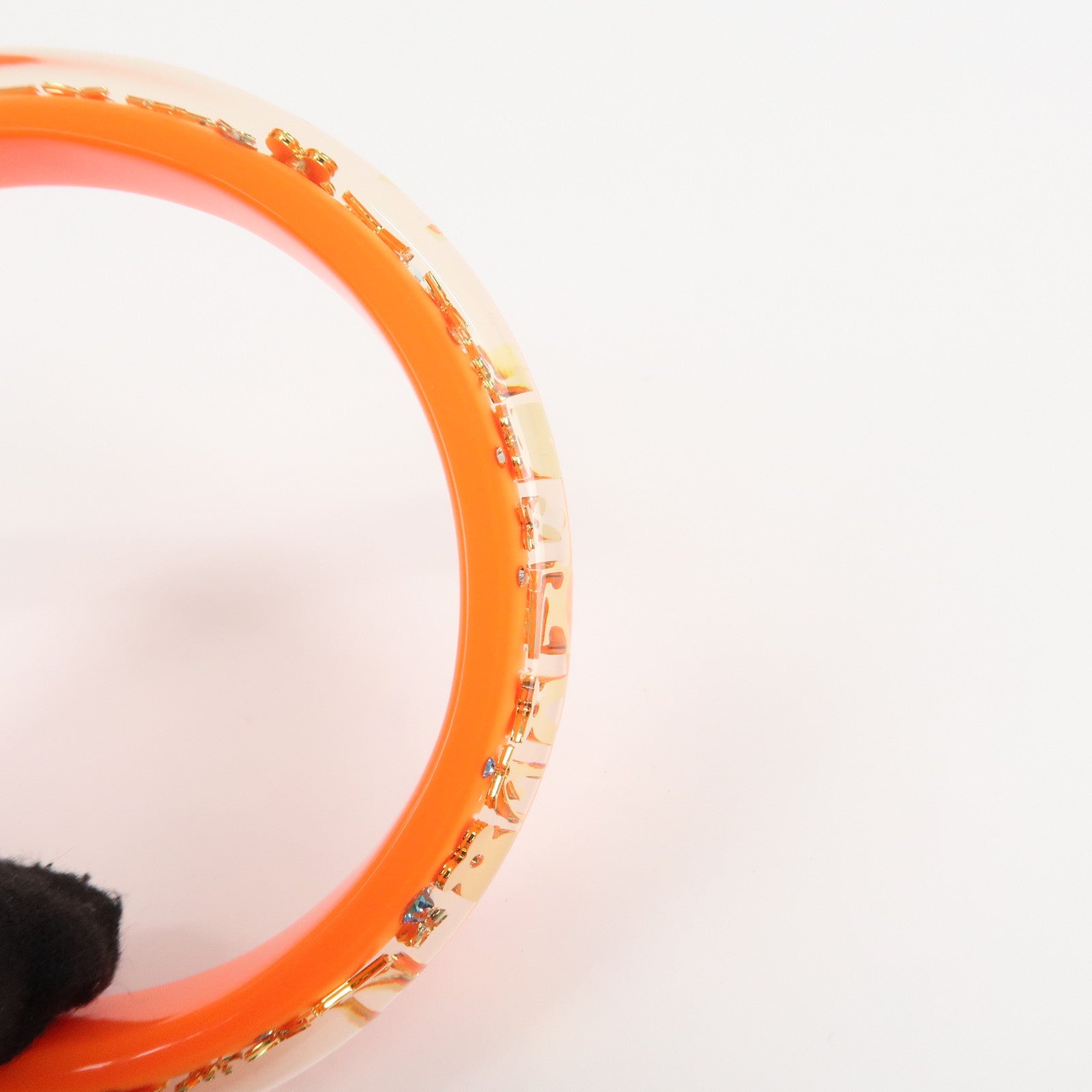 Louis Vuitton Bracelet Inclusion TPM Bangle Orange Used