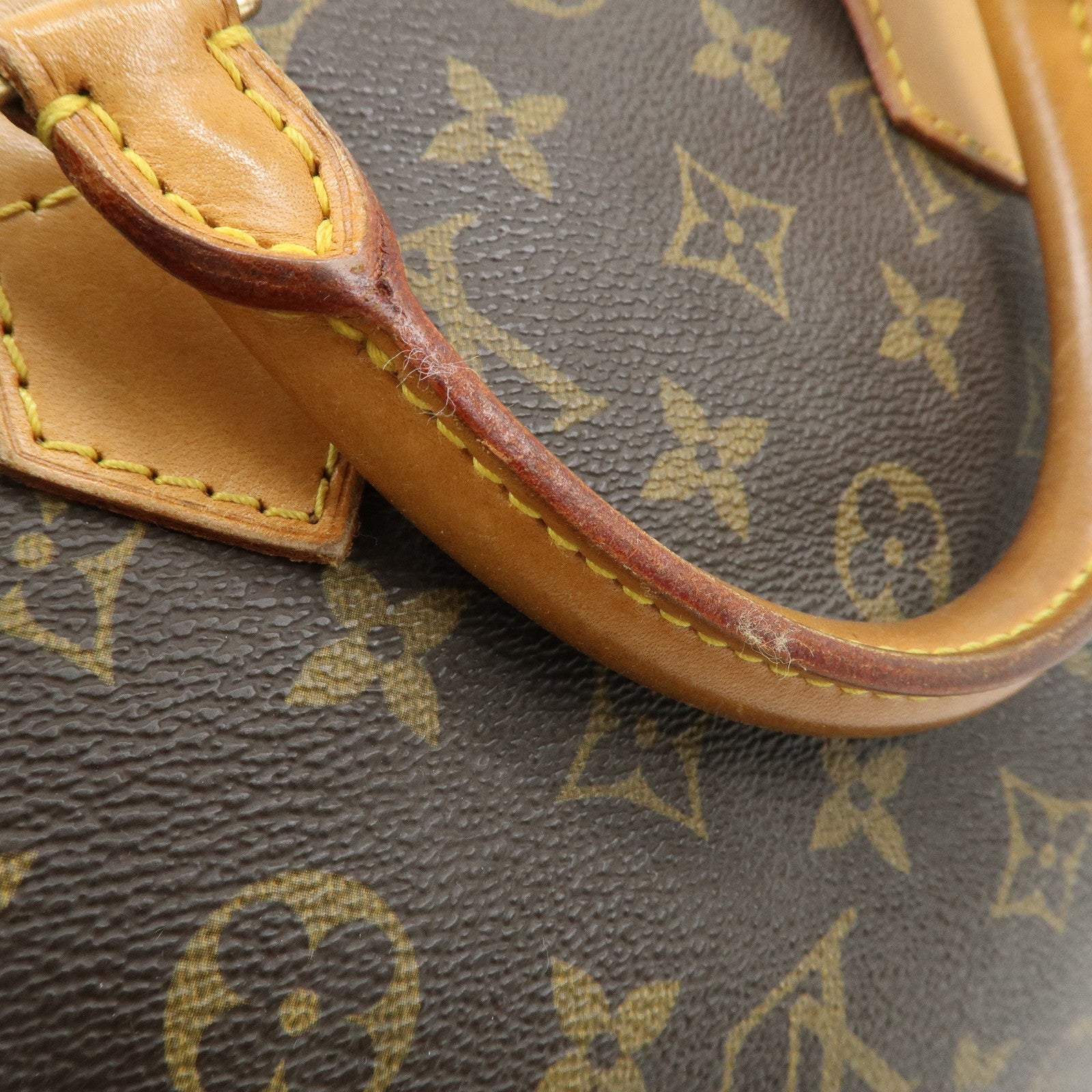 Louis Vuitton Monogram Speedy 30 Hand Bag Boston Bag M41526 Used