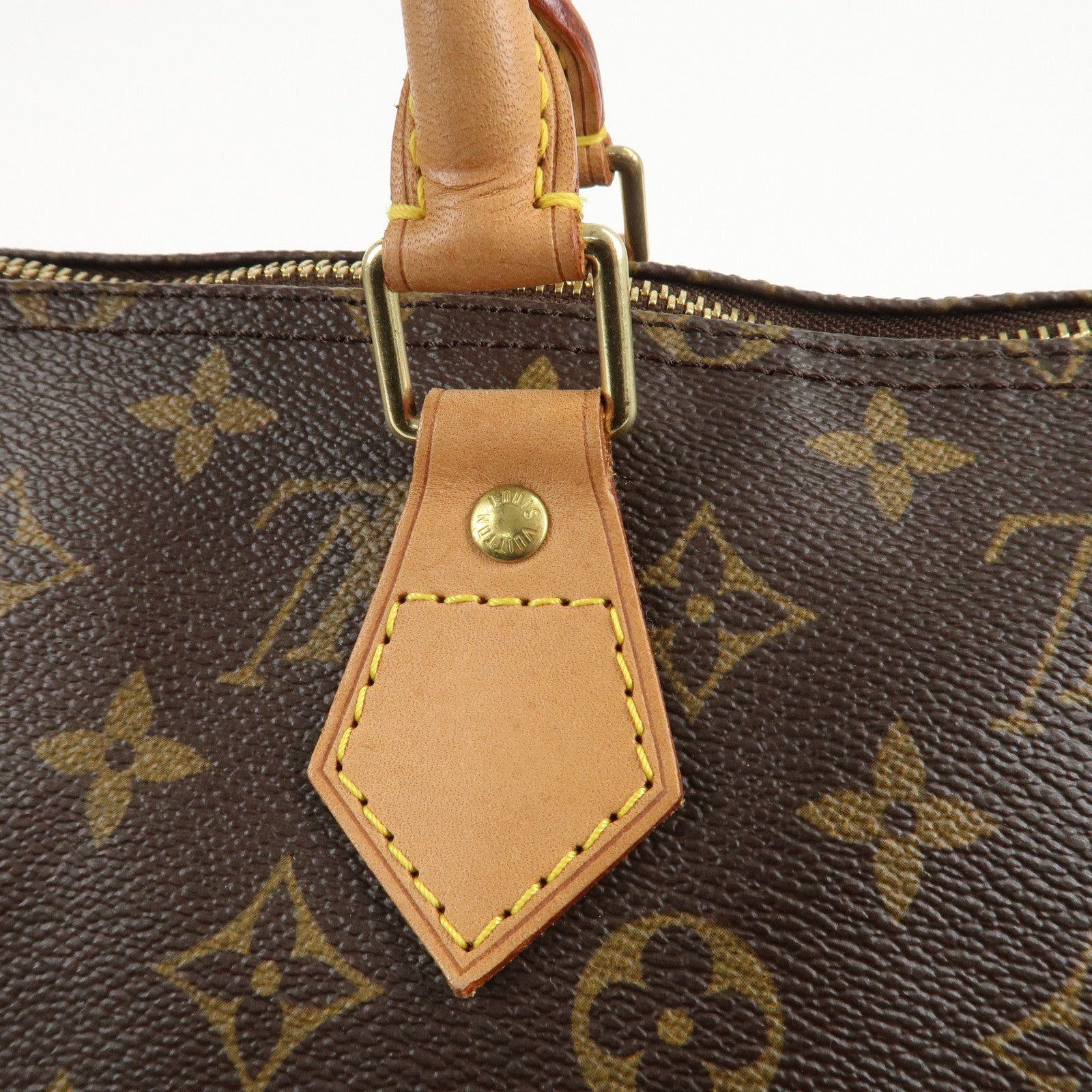 Louis Vuitton Monogram Speedy 35 Hand Bag Boston Bag M41524 Used