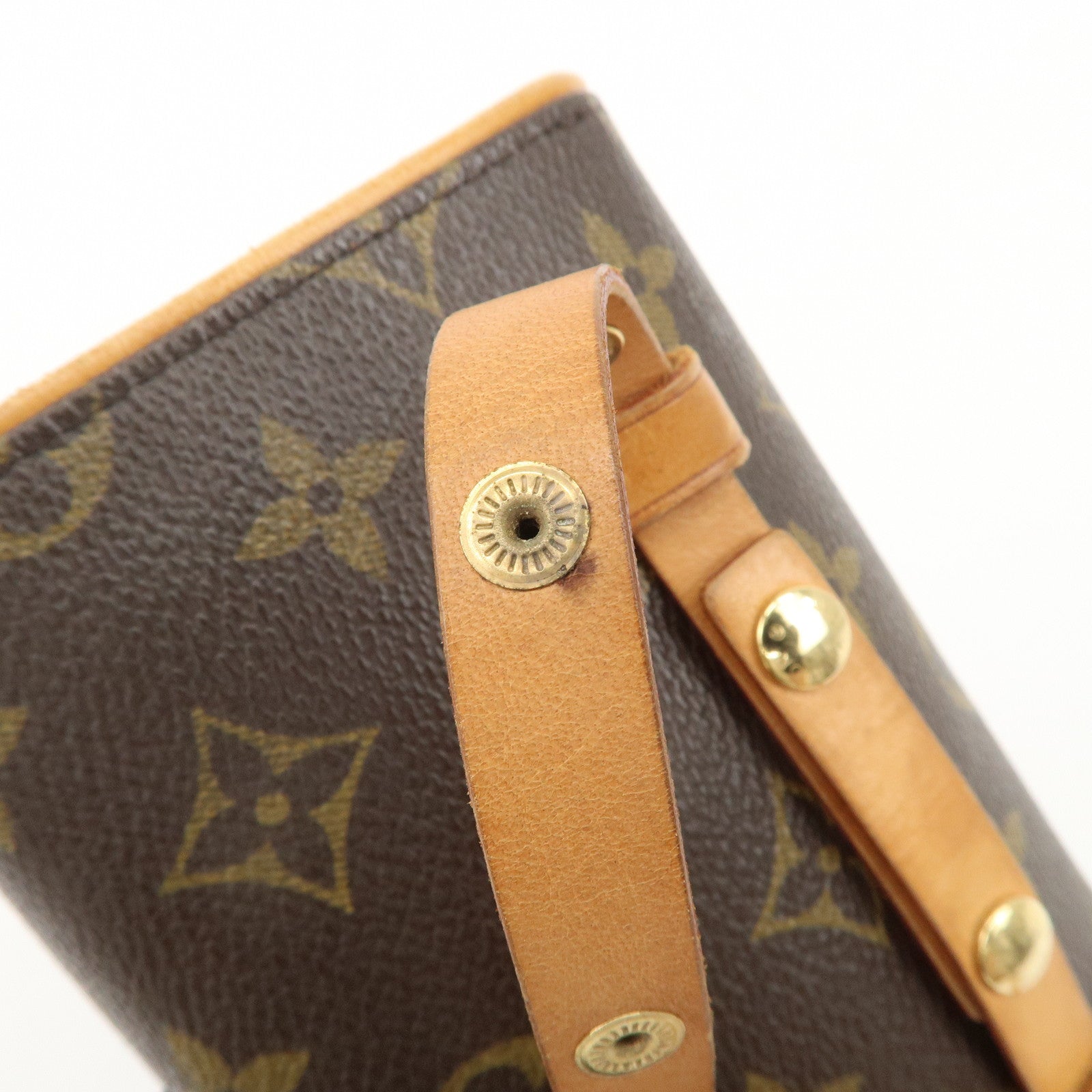 Louis Vuitton Monogram Pochette Florentine Waist Bag BeltXS M51855 Used