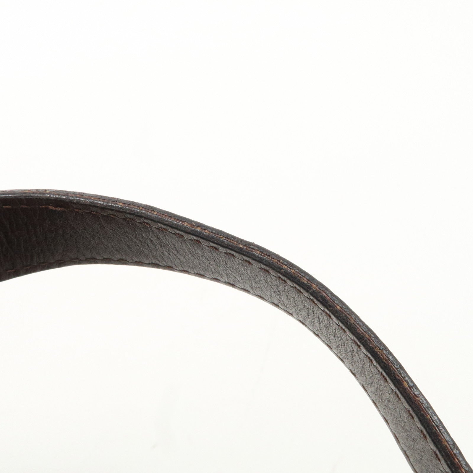 FENDI Zucca Canvas Leather Shoulder Bag Hand Bag 26423Used F/S Used