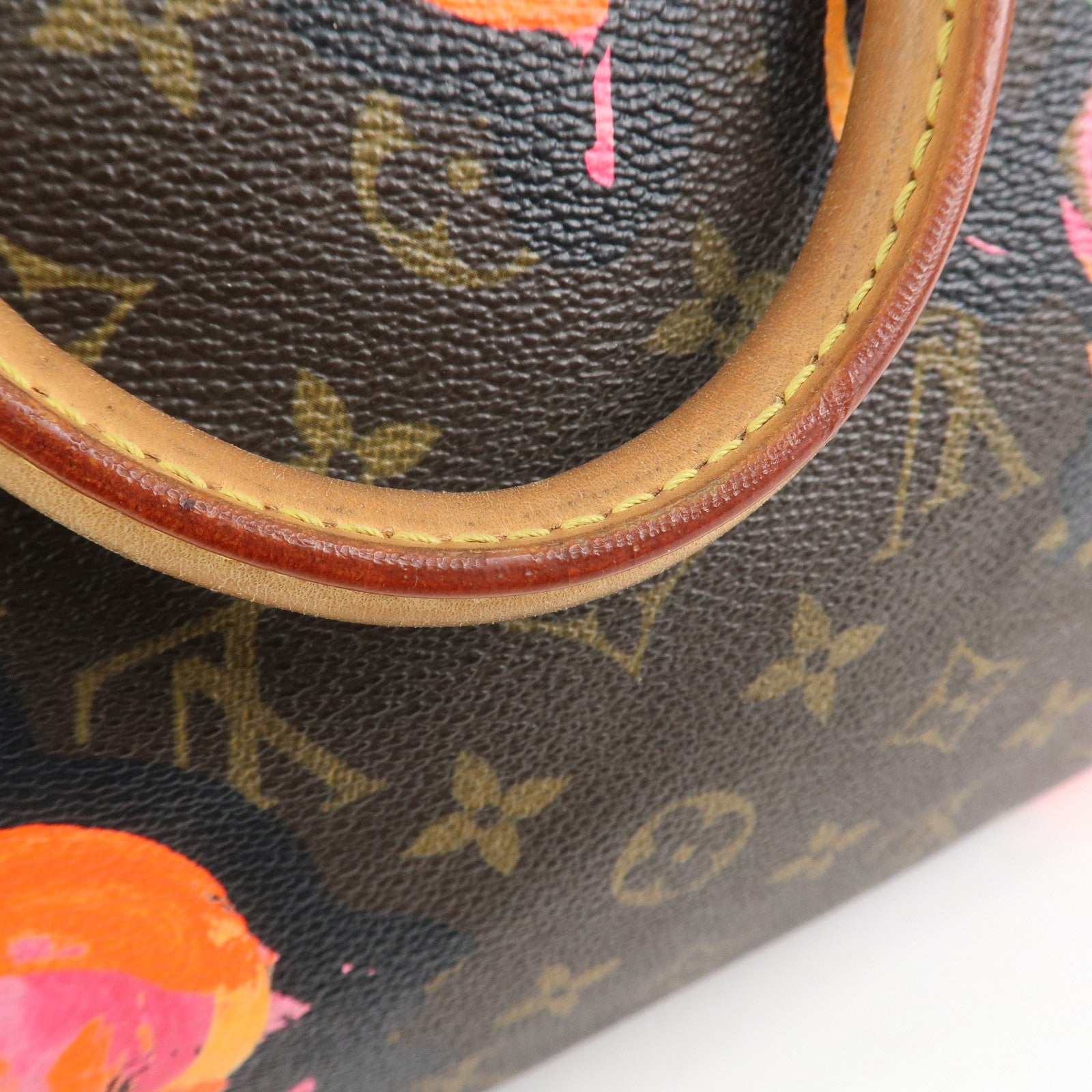Louis Vuitton Monogram Rose Speedy 30 Hand Bag Boston Bag M48610 Used