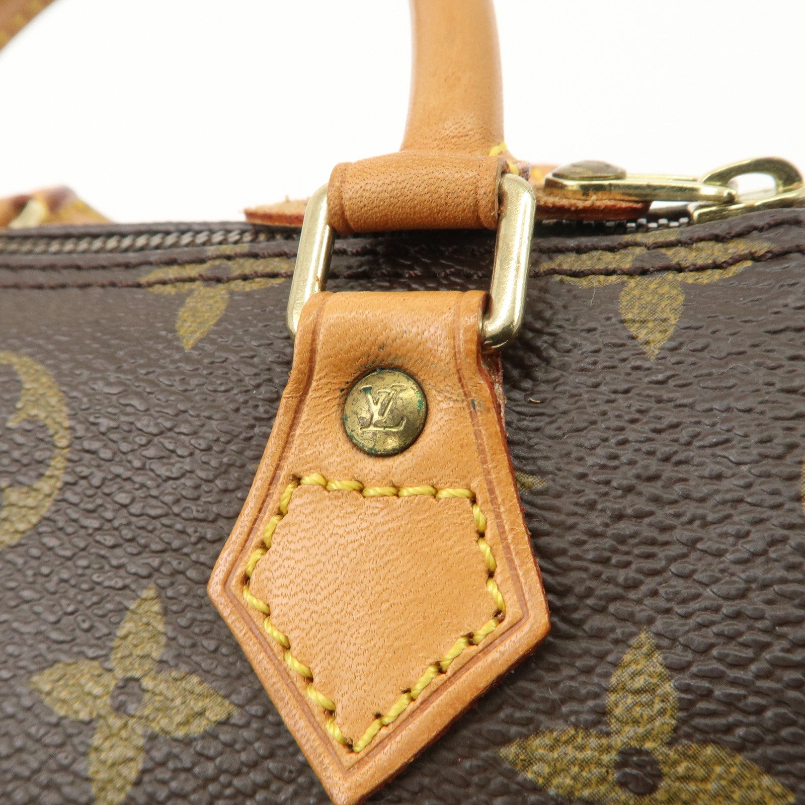 Louis Vuitton Monogram Mini Speedy & Strap M41534 J52314 Used