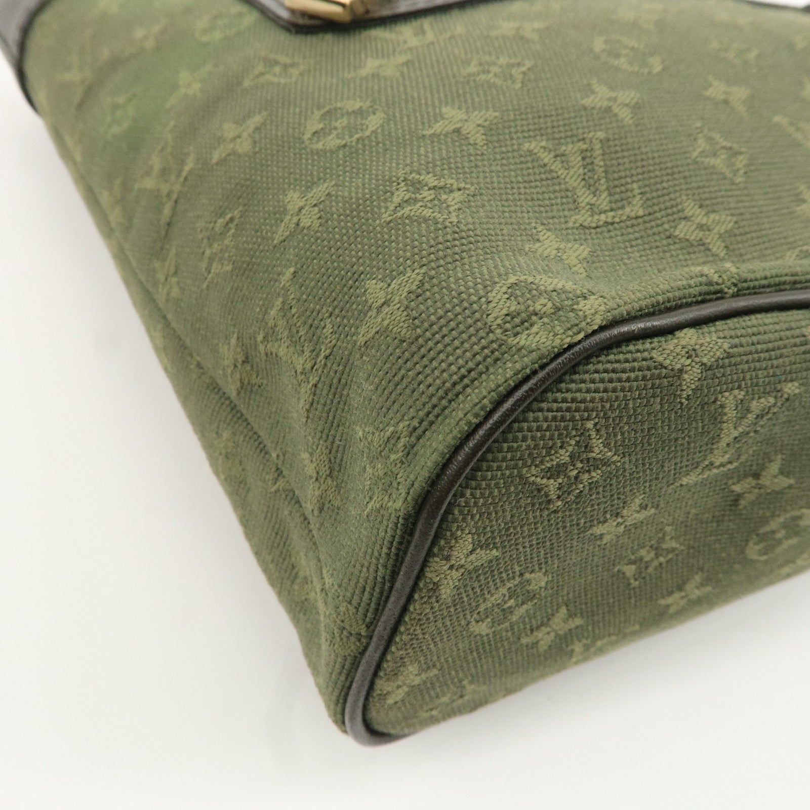 Louis Vuitton Monogram Mini Lucille PM Hand Bag TST Khaki M92682 Used