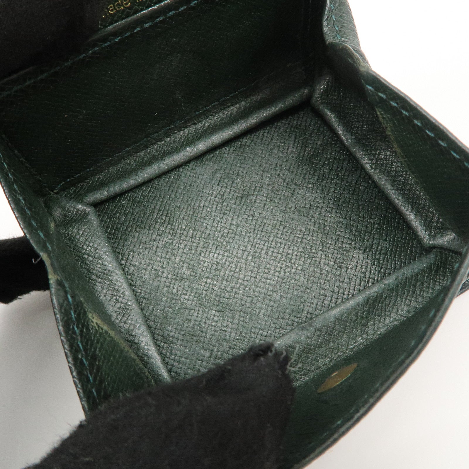 Louis Vuitton Set of 2 Taiga Coin Case Sepia Epicea M30374 M30384 Used