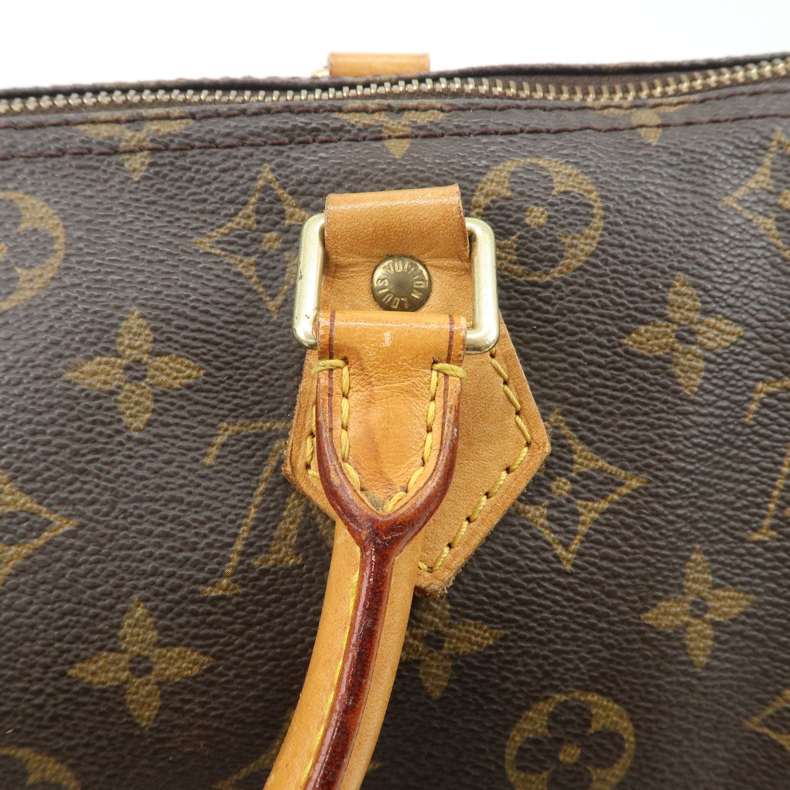 Louis Vuitton Monogram Speedy 30 Hand Bag Boston Bag M41526 Used
