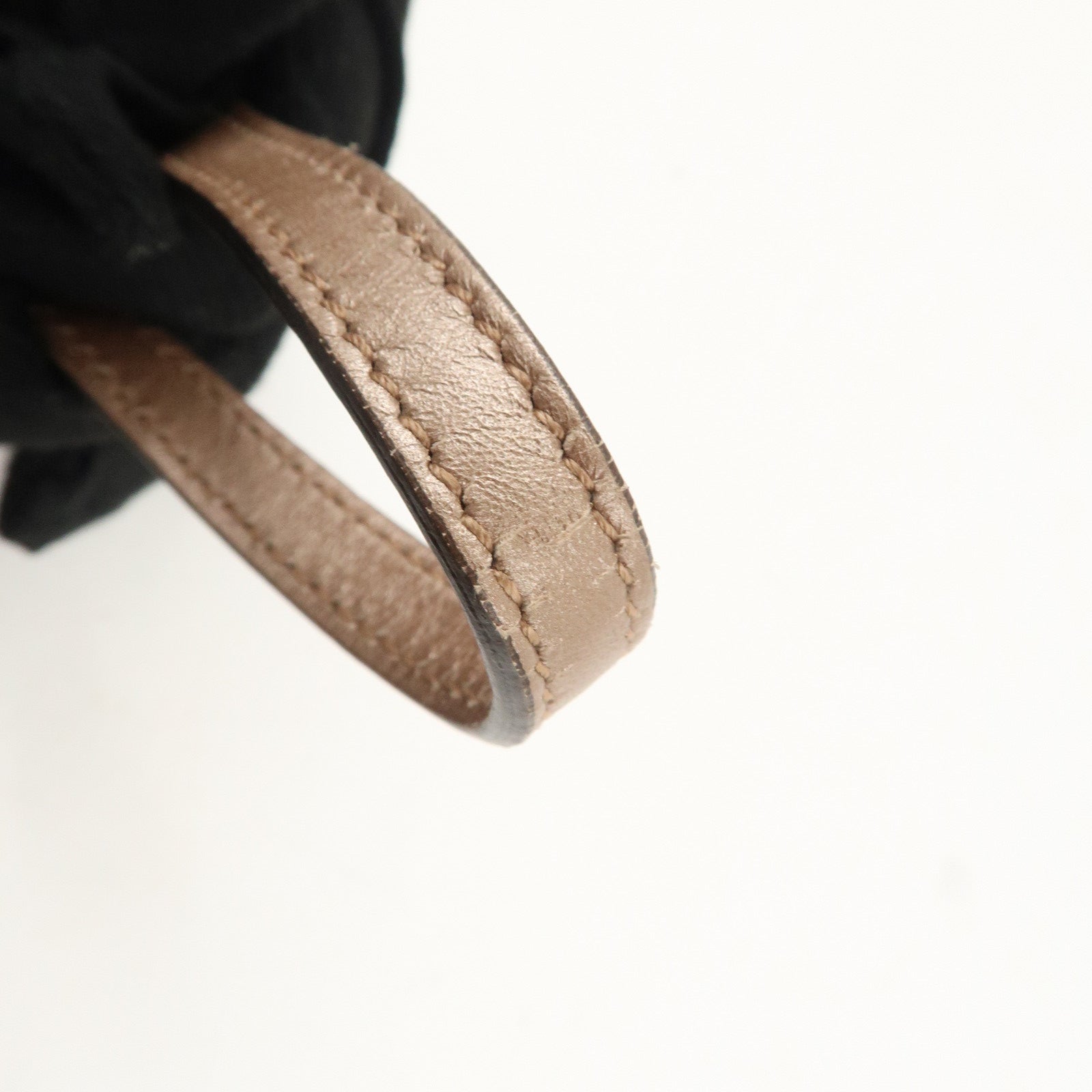 GUCCI Lovely GG Canvas Leather Shoulder Bag Beige Pink 256899 Used