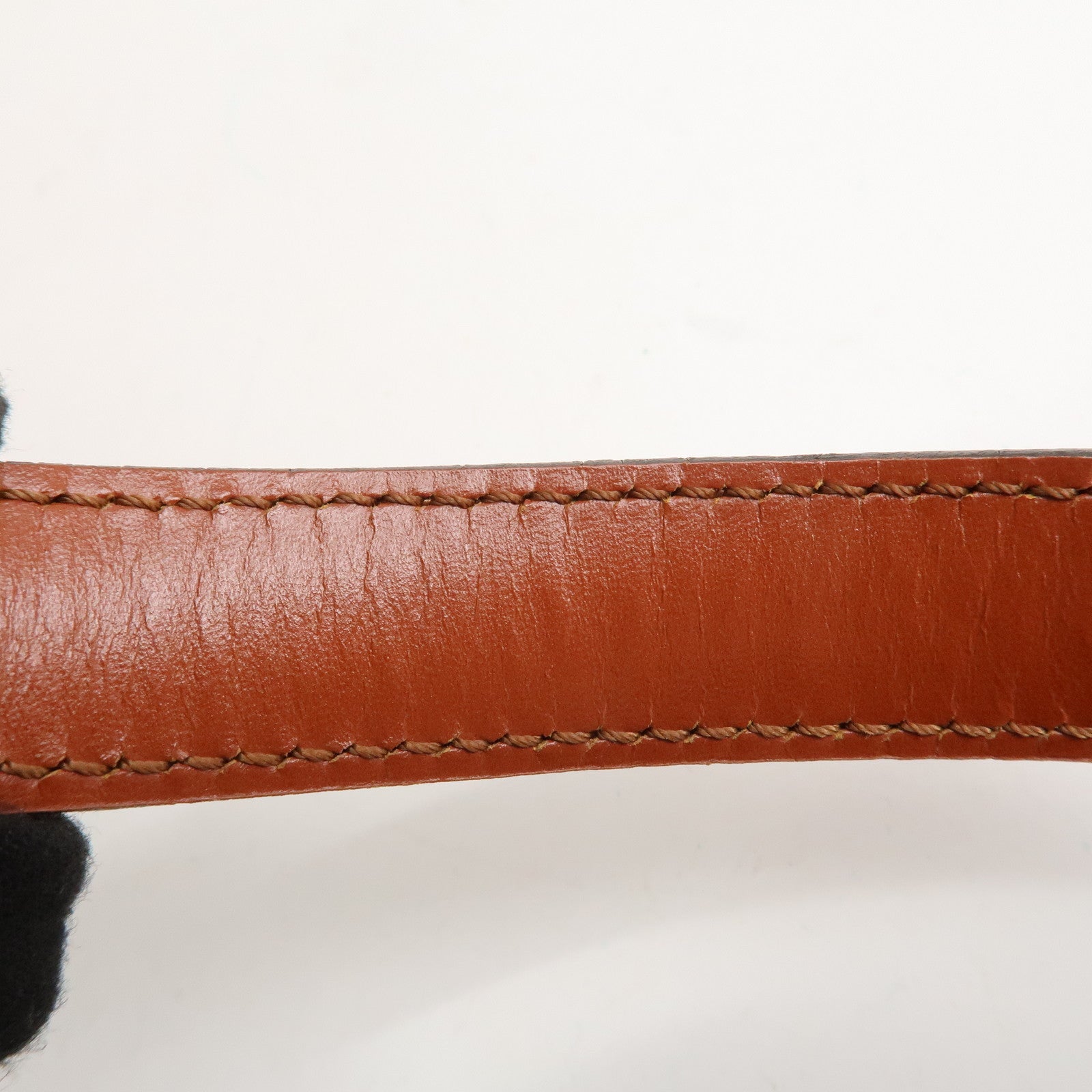 Louis Vuitton Epi Saint Cloud Shoulder Bag Kenya Brown M52193 Used