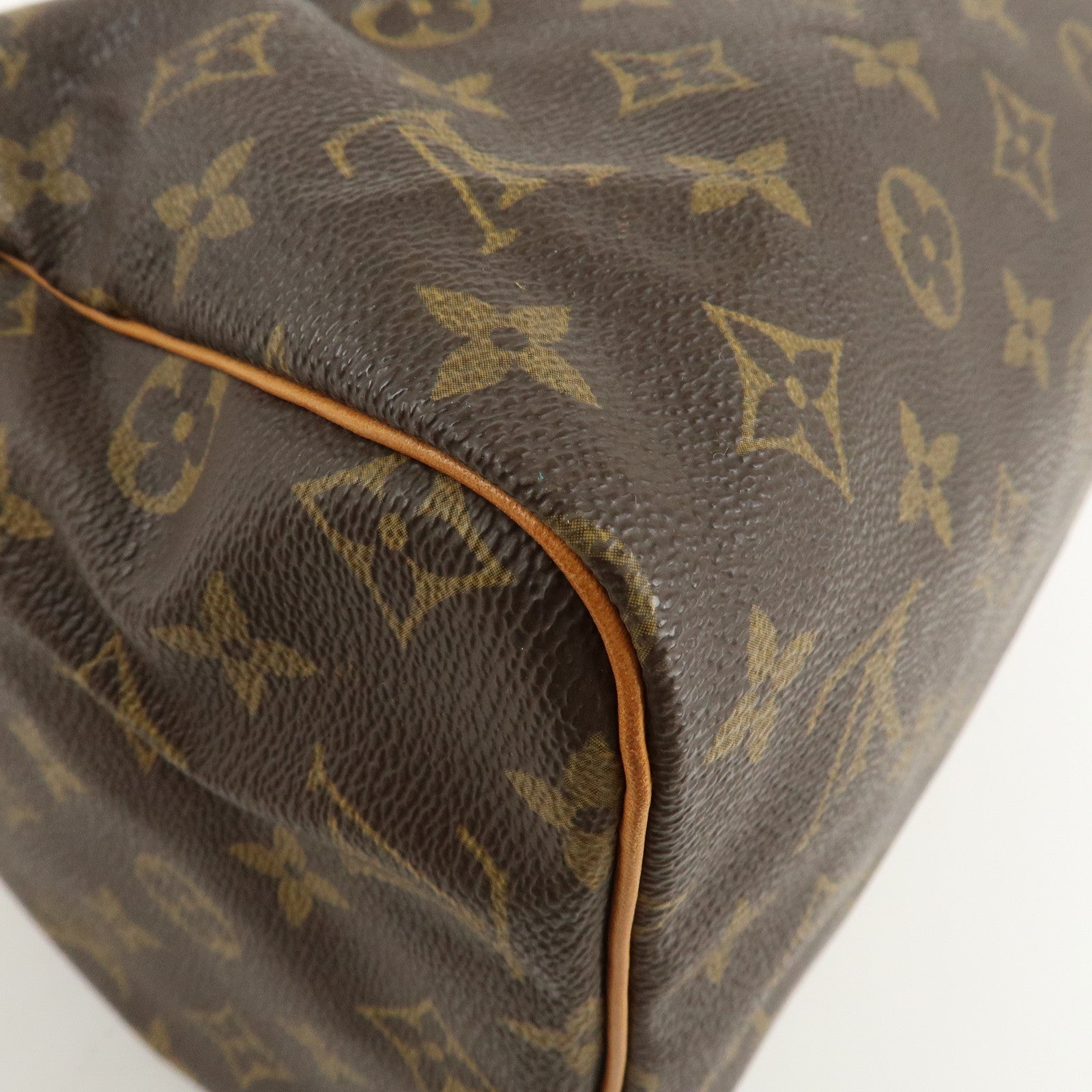 Louis Vuitton Monogram Speedy 30 Hand Bag Boston Bag M41526 Used