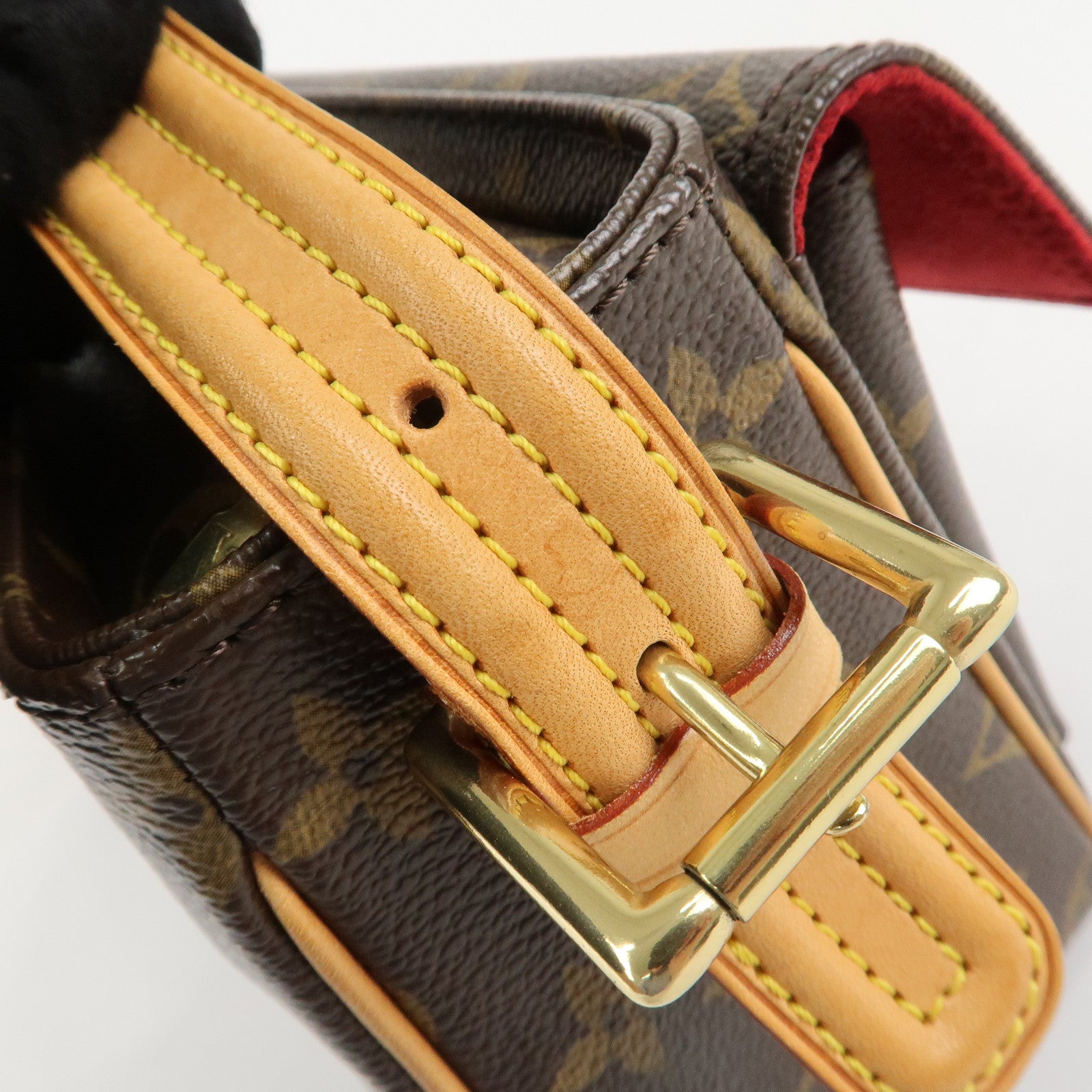 Louis Vuitton Monogram Vivacite Shoulder Bag Hand Bag M51164 Used