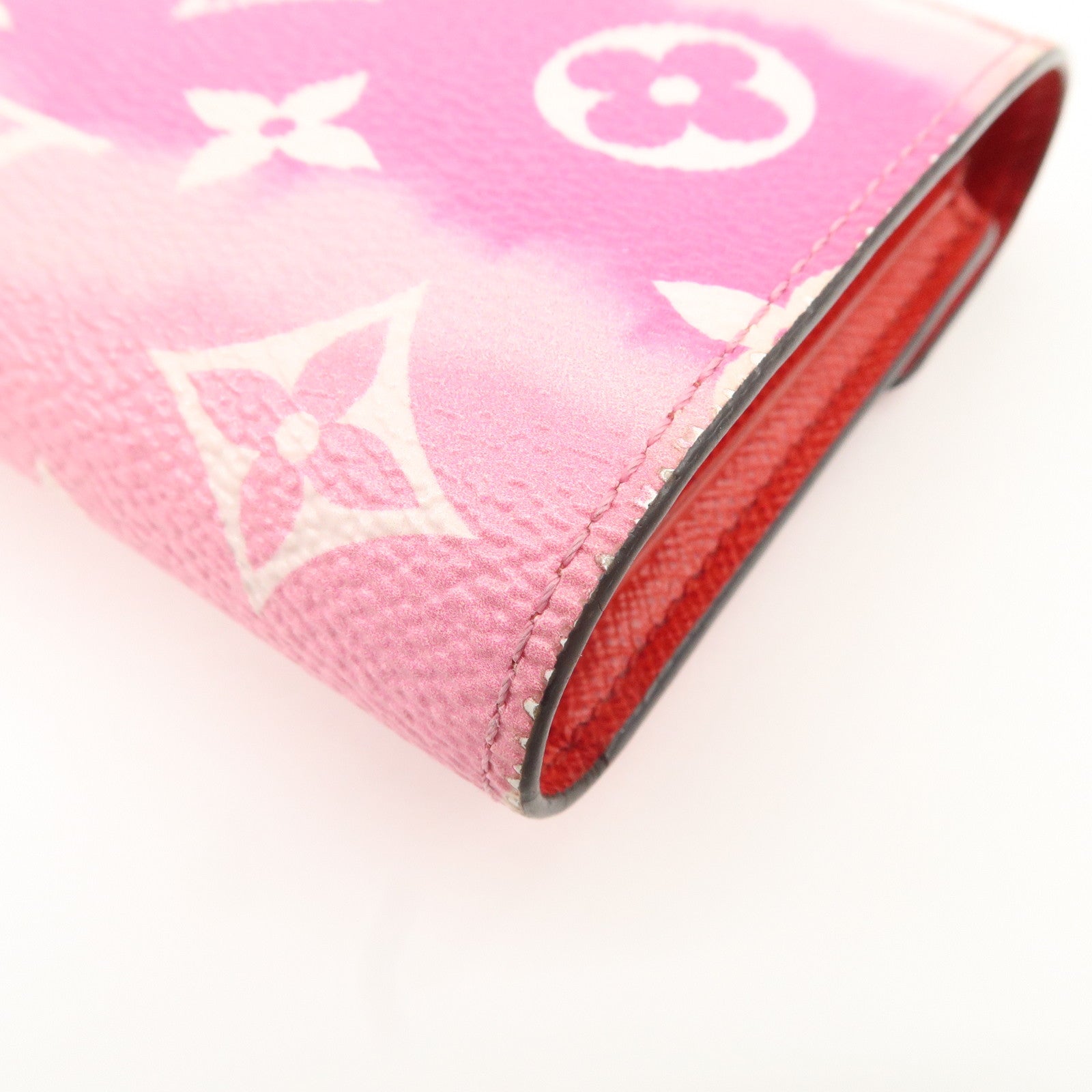 Louis Vuitton Escal Portefeuille Victorine Wallet Rouge M68842 Used