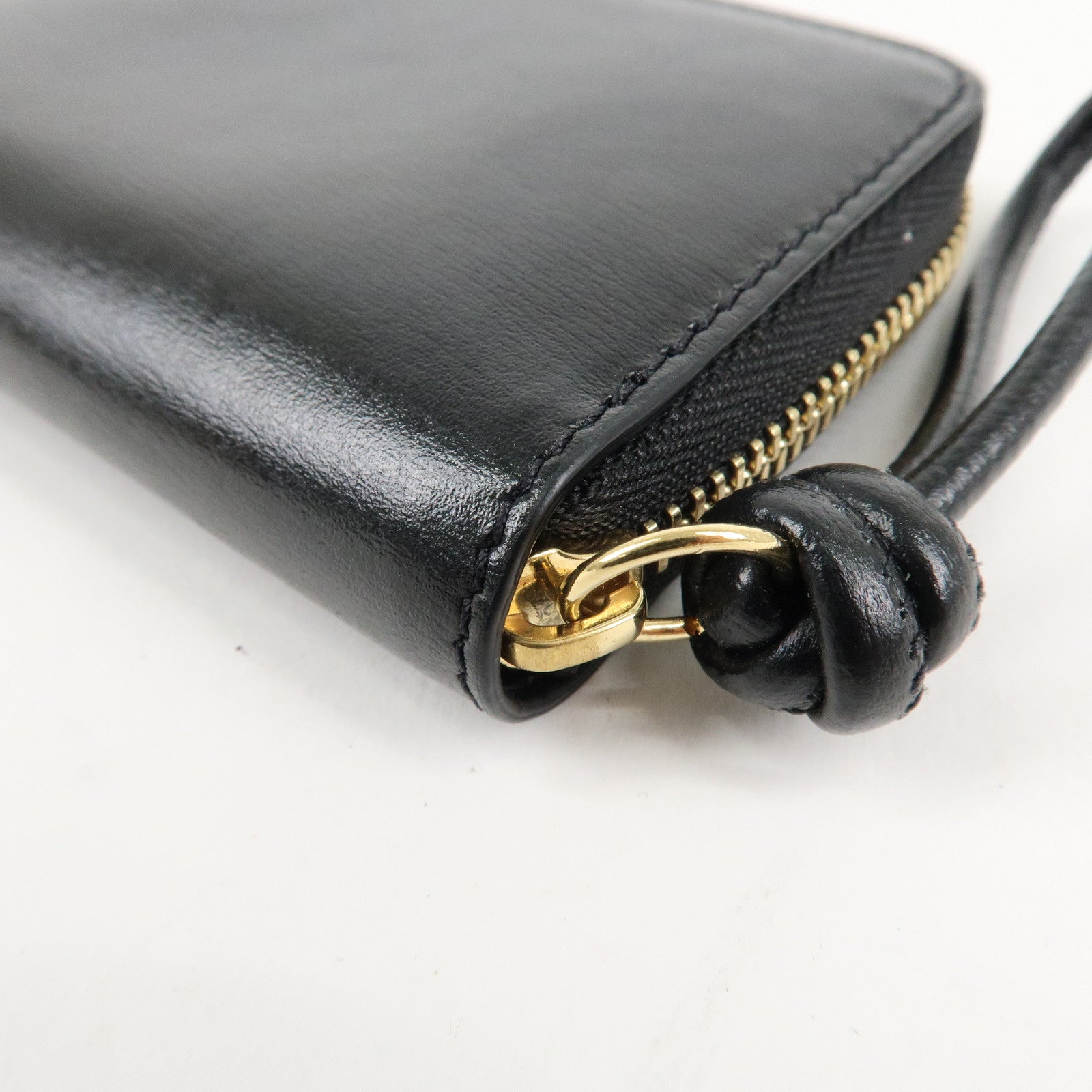 Jil Sander Leather Round Zipper Coin Purse J07UI0007 P4841 Used