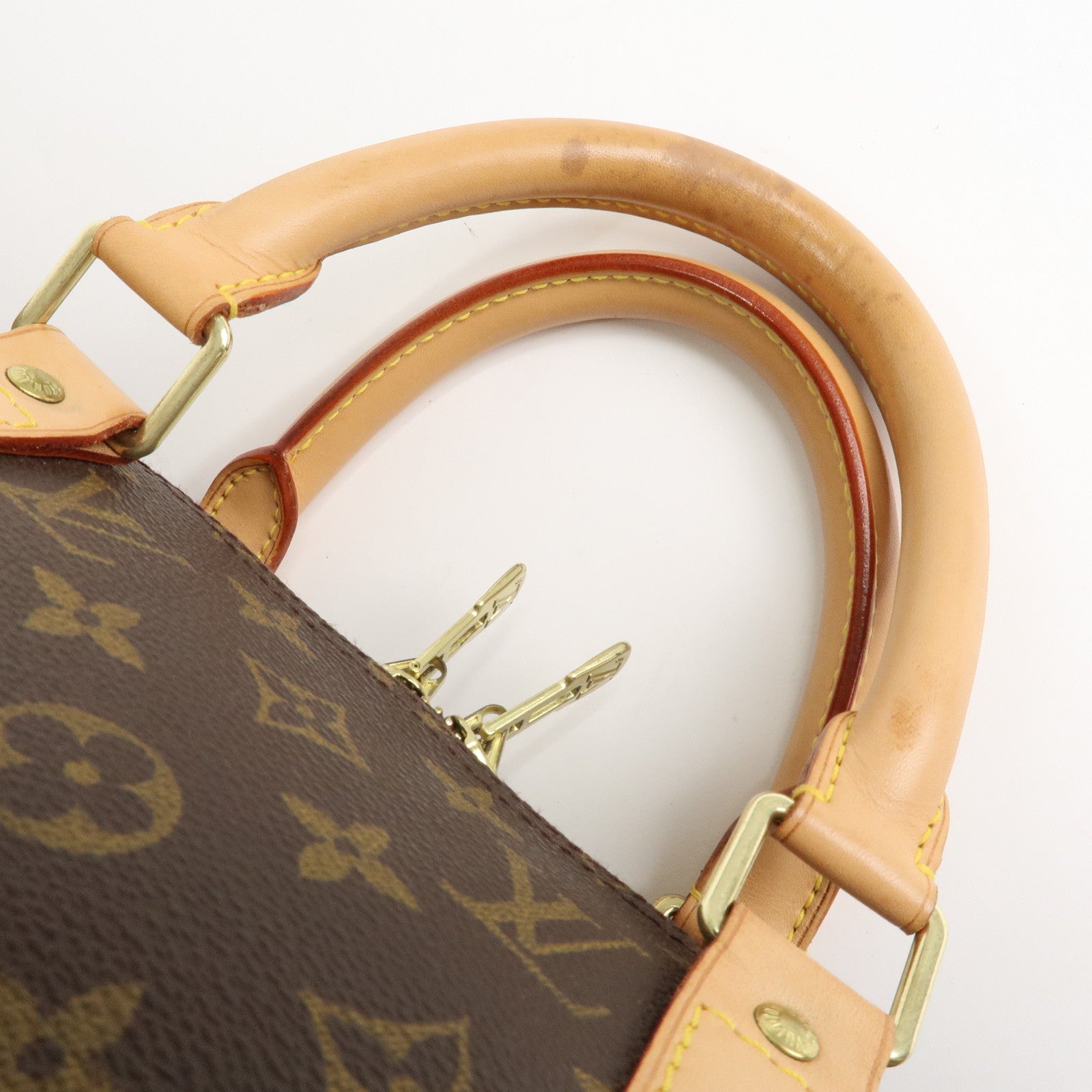 Louis Vuitton Monogram Keep All Bandouliere 50 Boston Bag M41416 Used