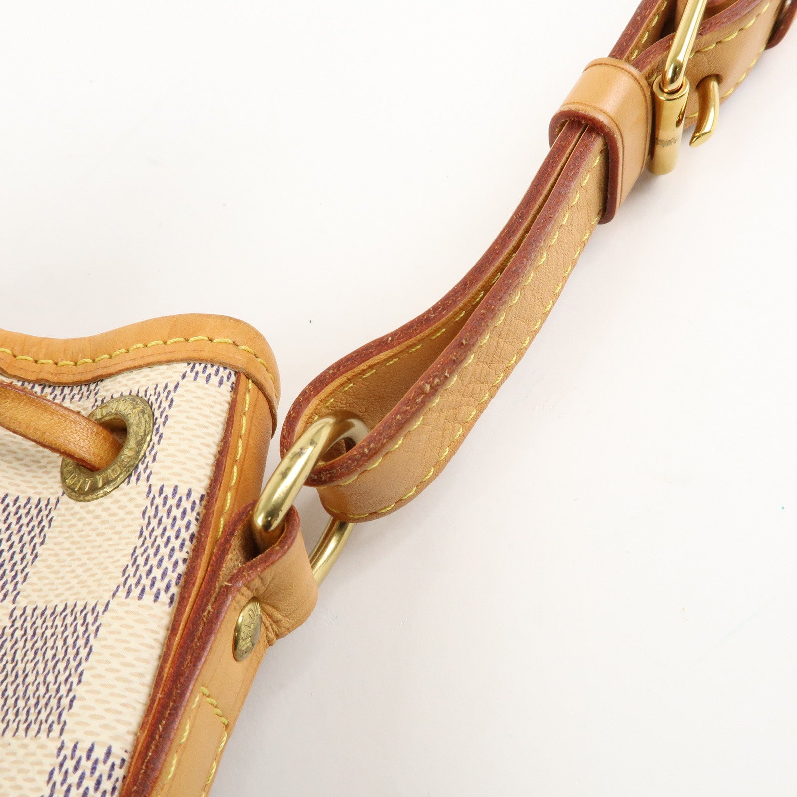 Louis Vuitton Damier Azur Noe BB Shoulder Bag N41220 Used