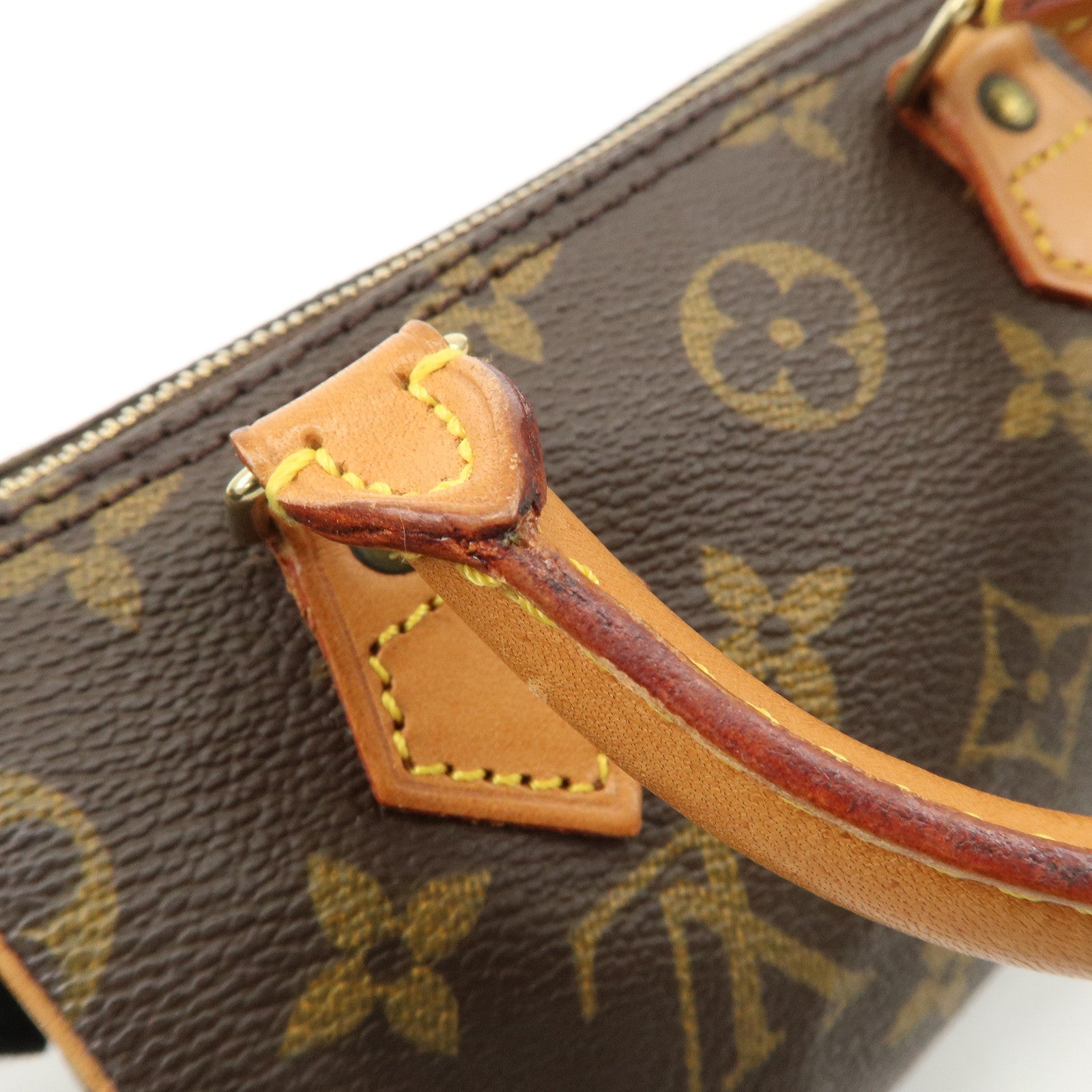 Louis Vuitton Monogram Mini Speedy & Strap M41534 J75010 Used