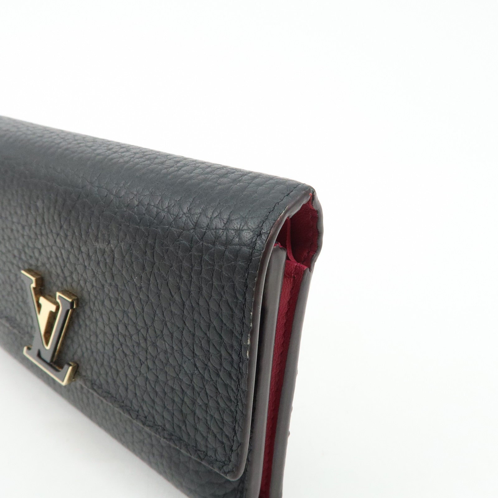Louis Vuitton Portefeuille Capucines Compact Wallet M62157 Used