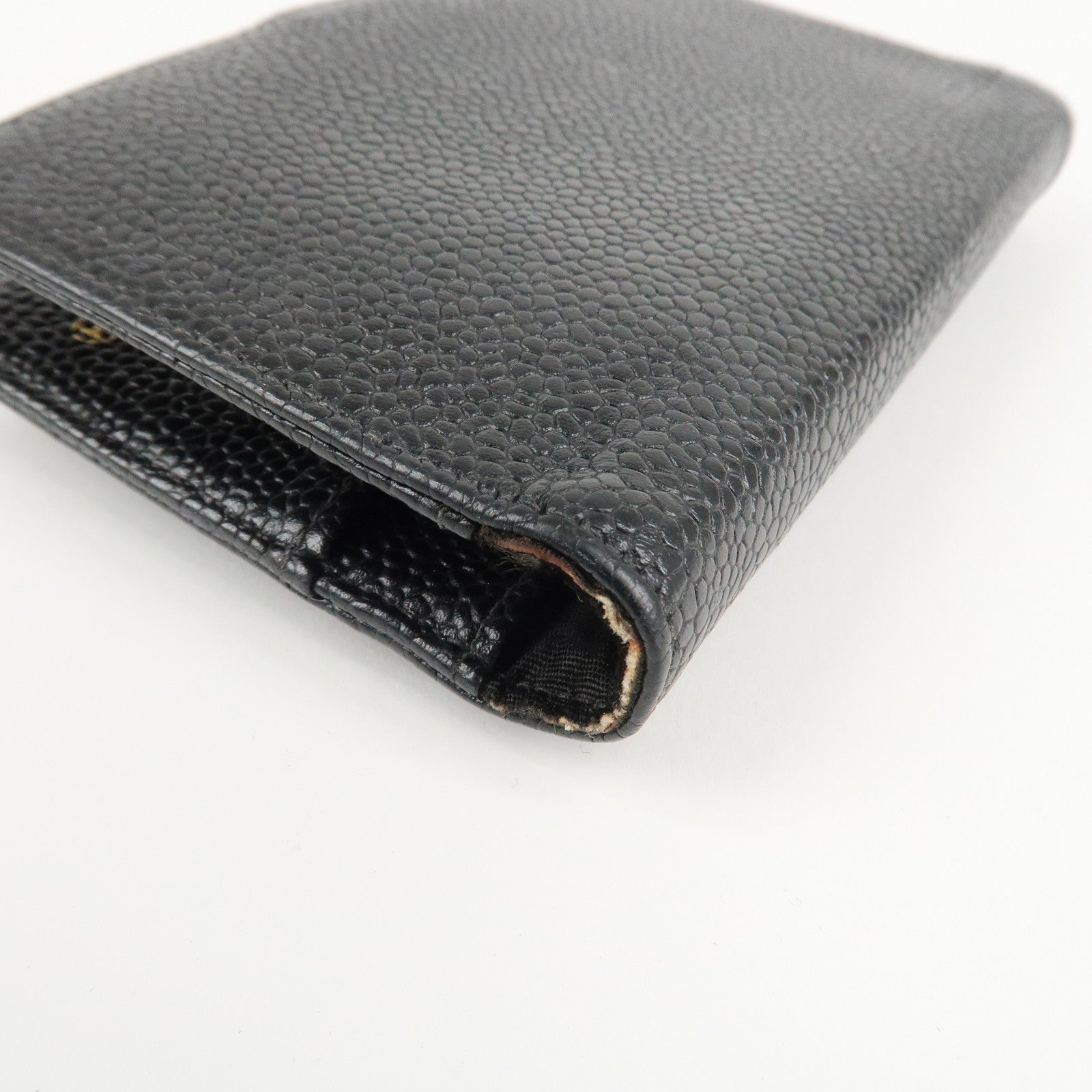 CHANEL COCO Mark Caviar Skin Agenda PM Planner Cover A13505 Used