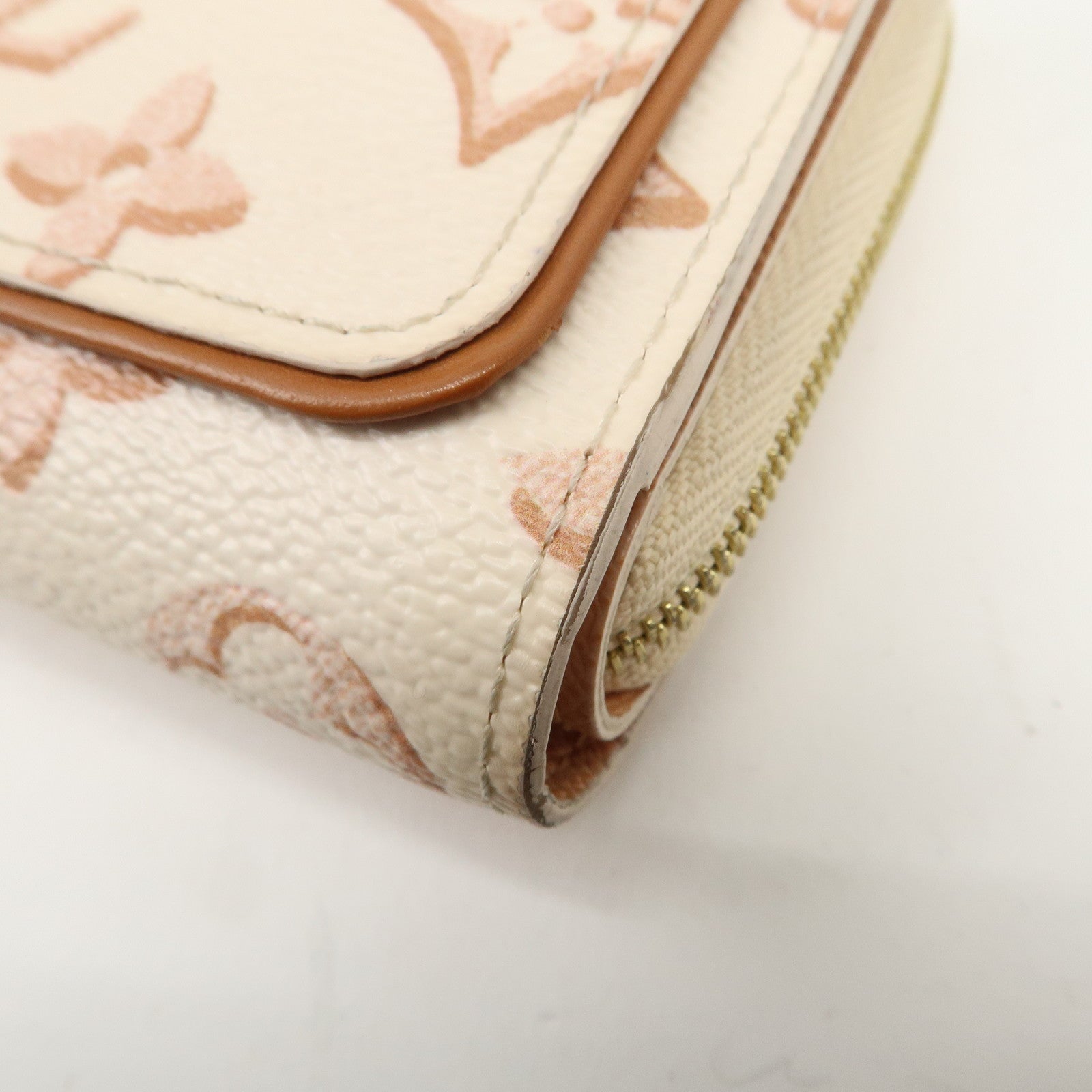 Louis Vuitton Monogram Fall For You Portefeuille Roux M81527 Used