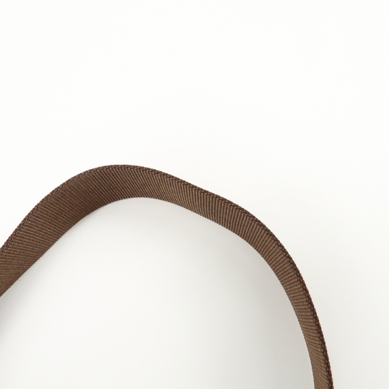 CHANEL New Travel Line Nylon Jacquard Leather Shoulder Bag A17669 Used