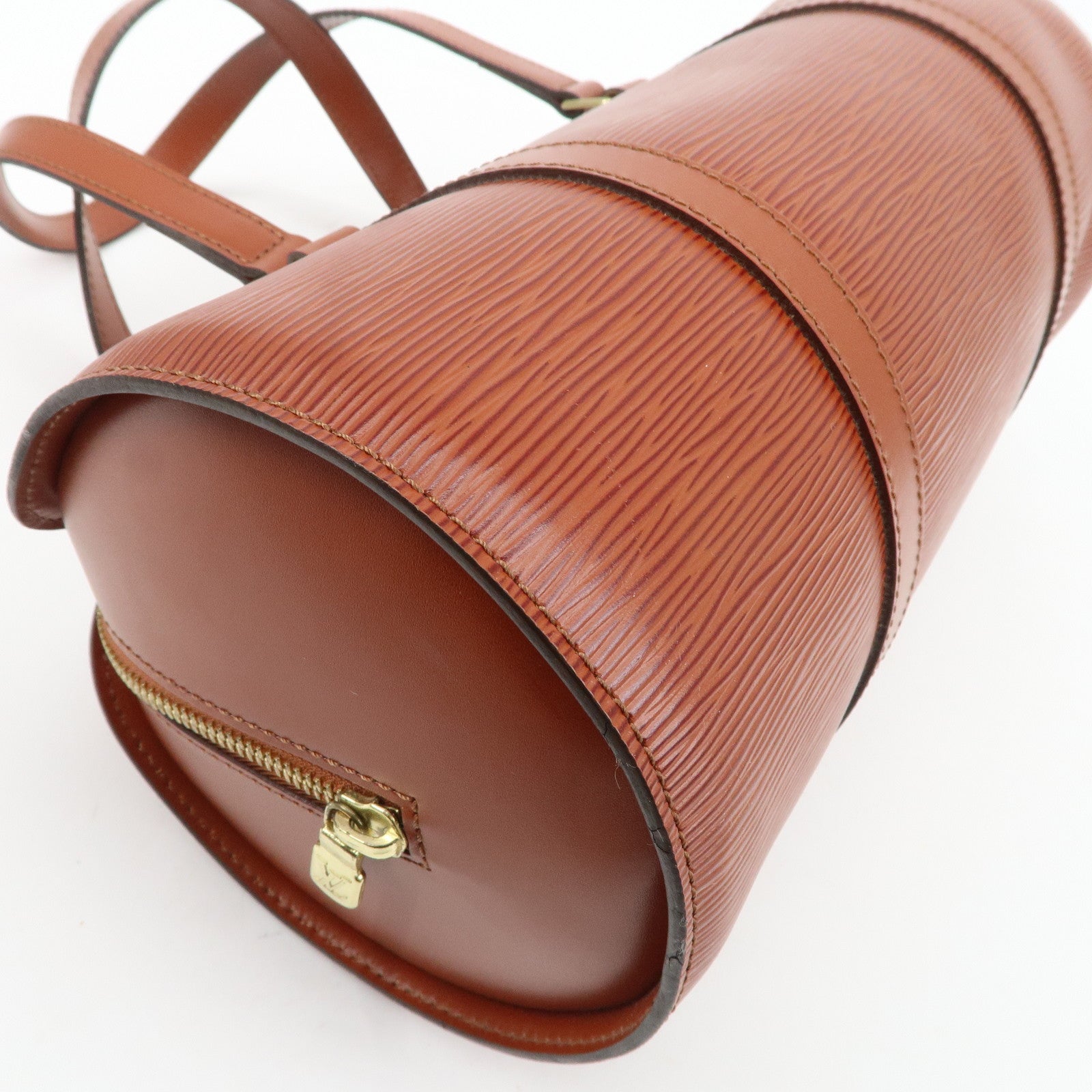 Louis Vuitton Epi Soufflot Shoulder Bag Kenya Brown M52223 Used